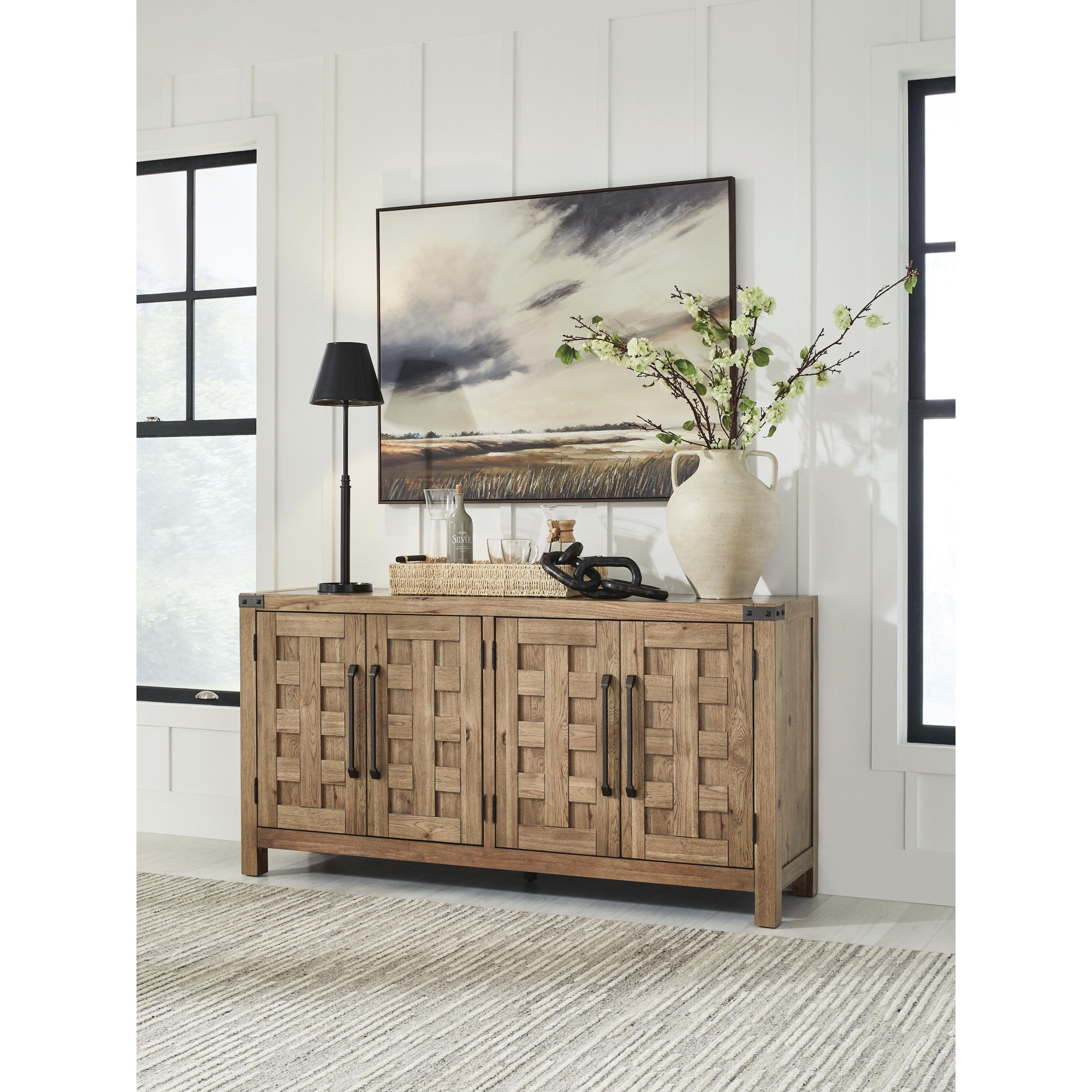 Benchcraft Ridgester D858-60 Dining Room Server - Image 2