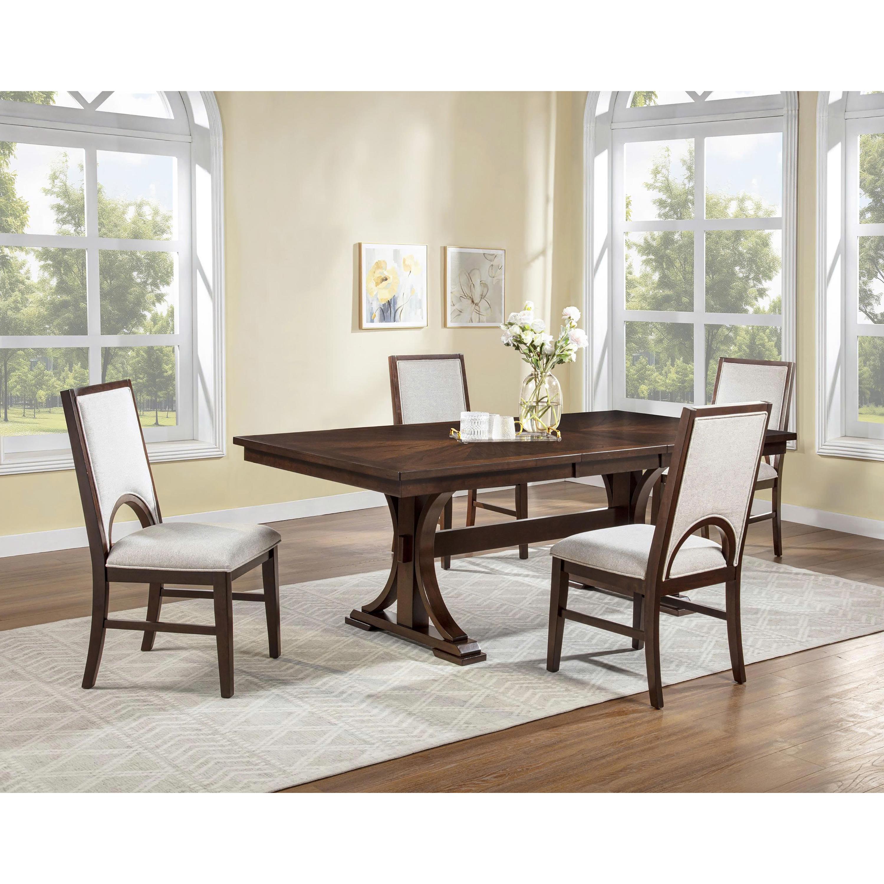 Crown Mark Hamil Dining Chair 2210S - Image 3