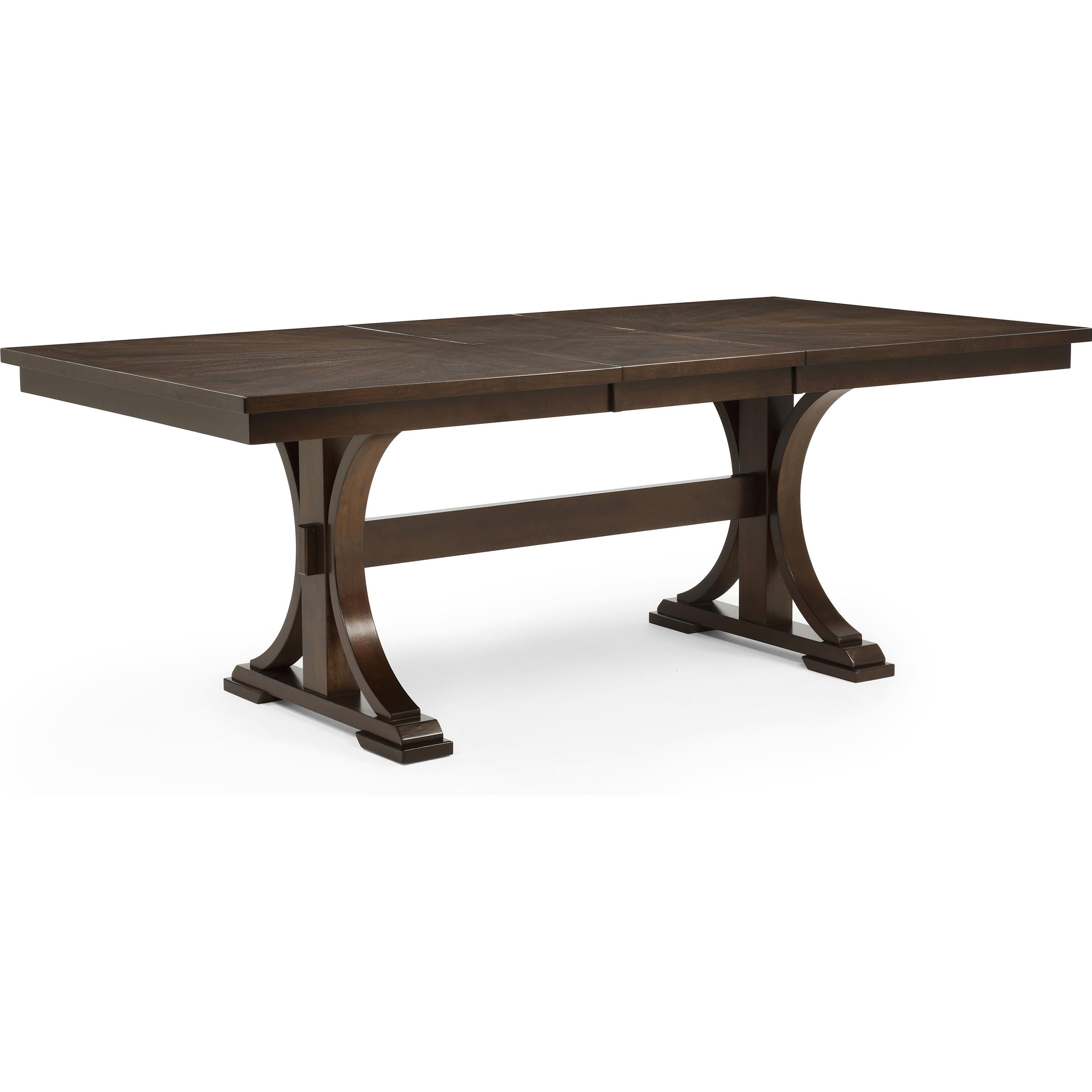 Crown Mark Hamil Dining Table with Trestle Base 2210T-4282 - Image 1