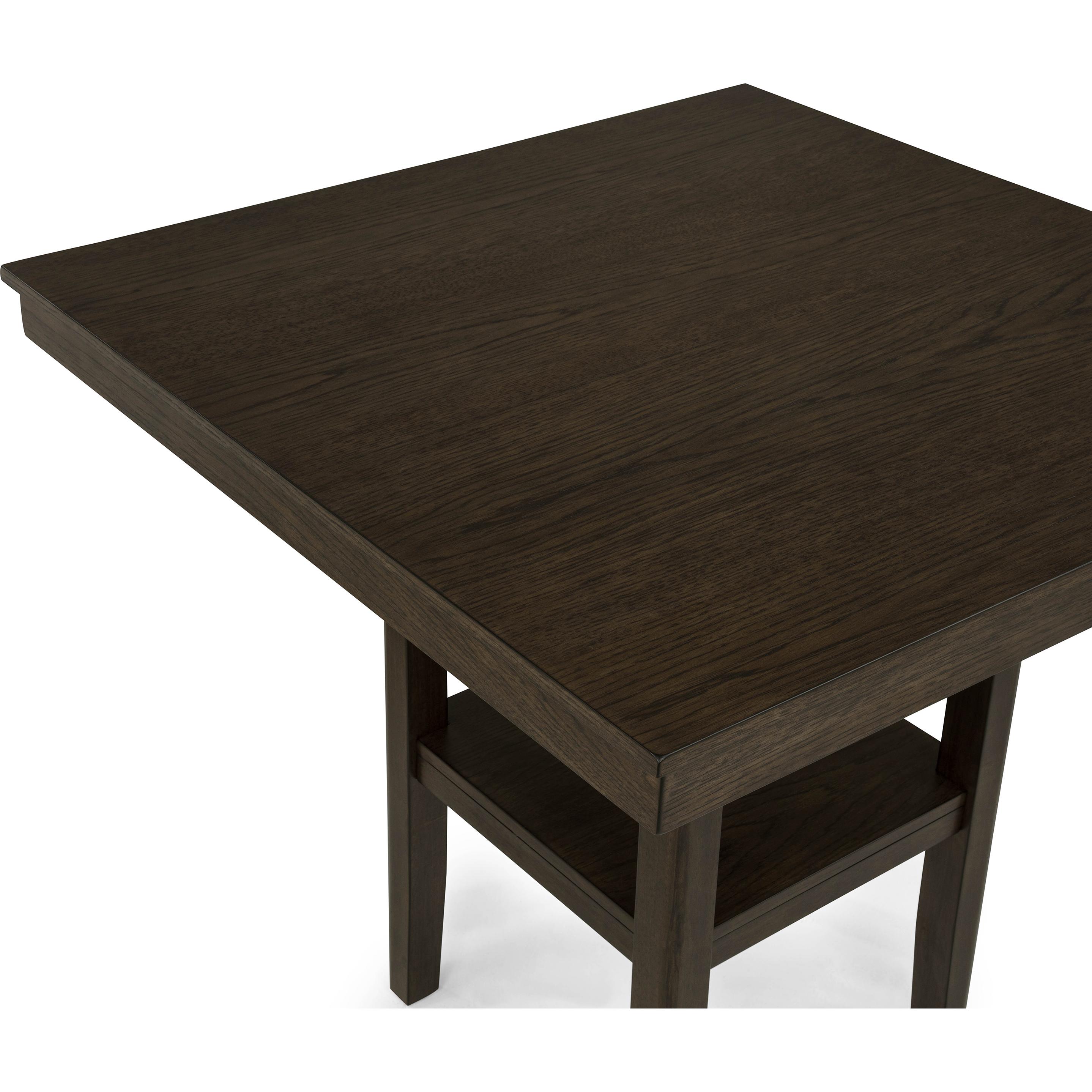 Crown Mark Lester 5 pc Counter Height Dinette 2631SET-BRN - Image 3