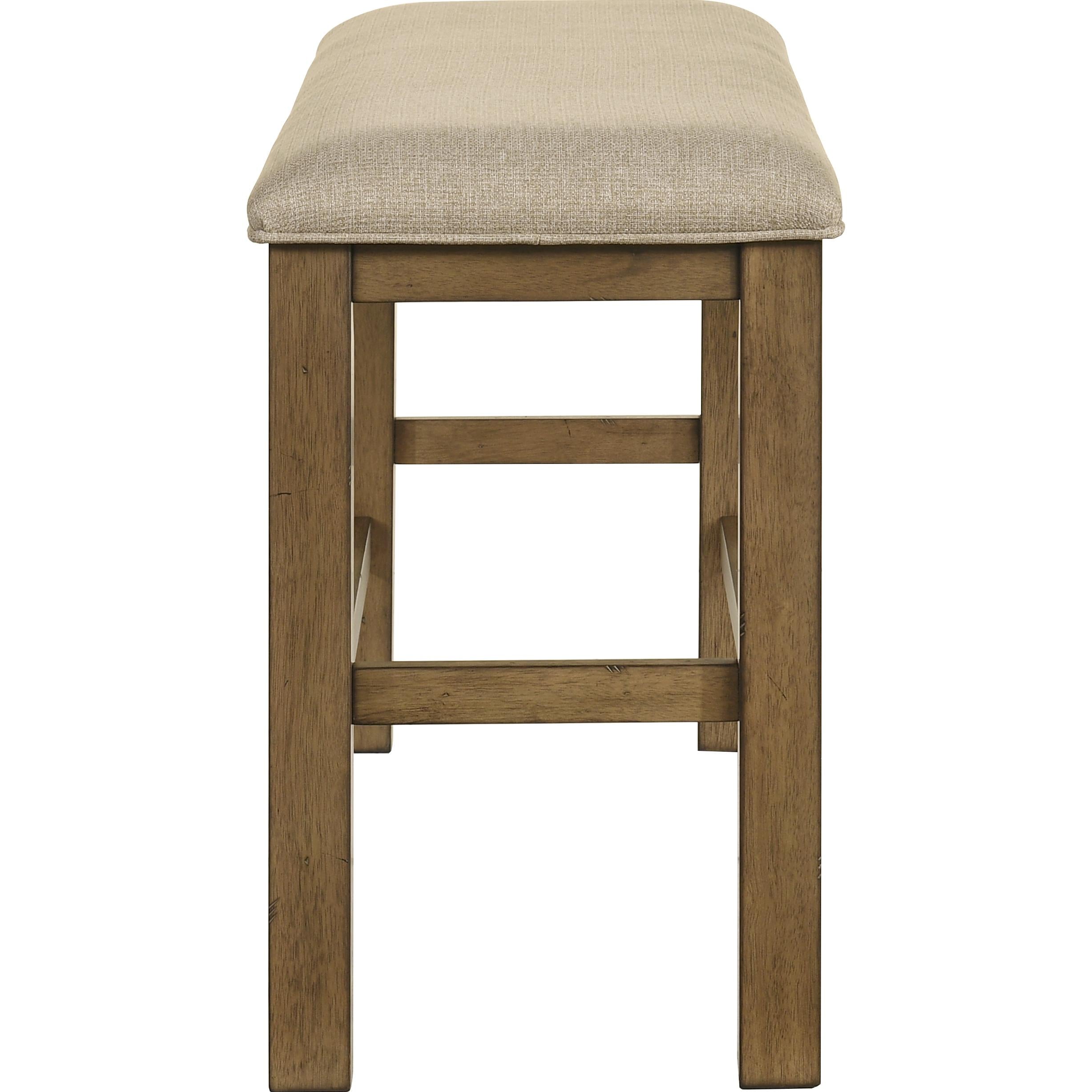 Crown Mark Cockrell Counter Height Bench 2756-BENCH - Image 2