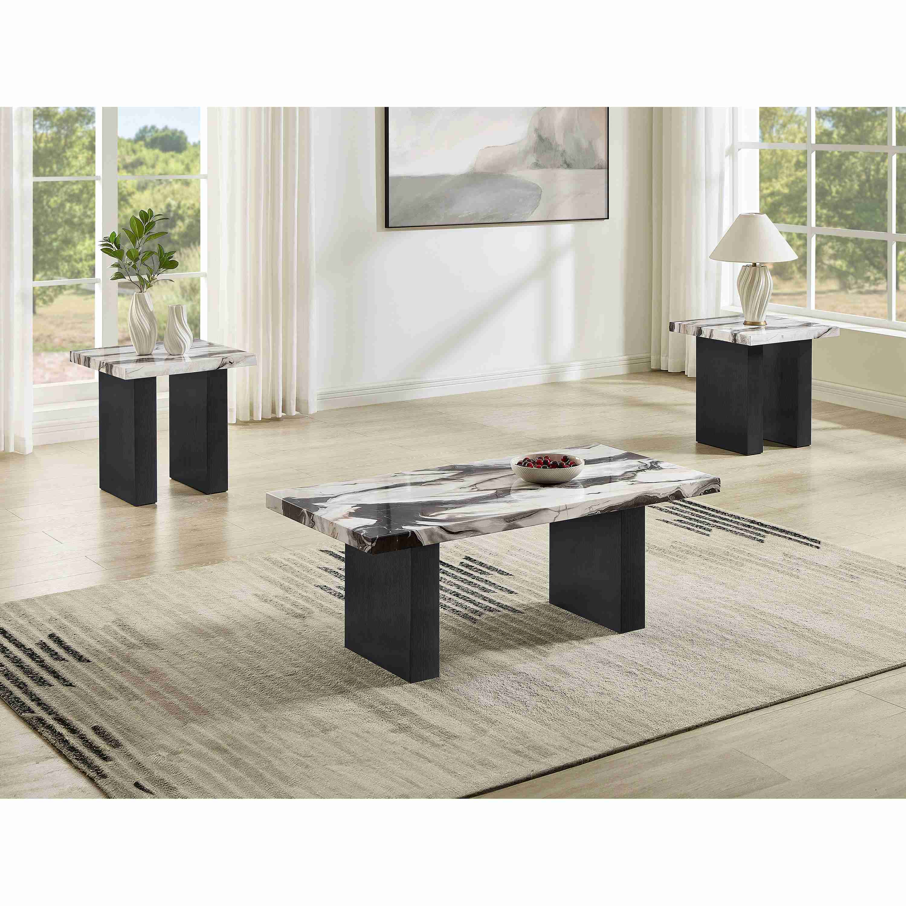 Crown Mark Vega Occasional Table Set 4120SET - Image 2