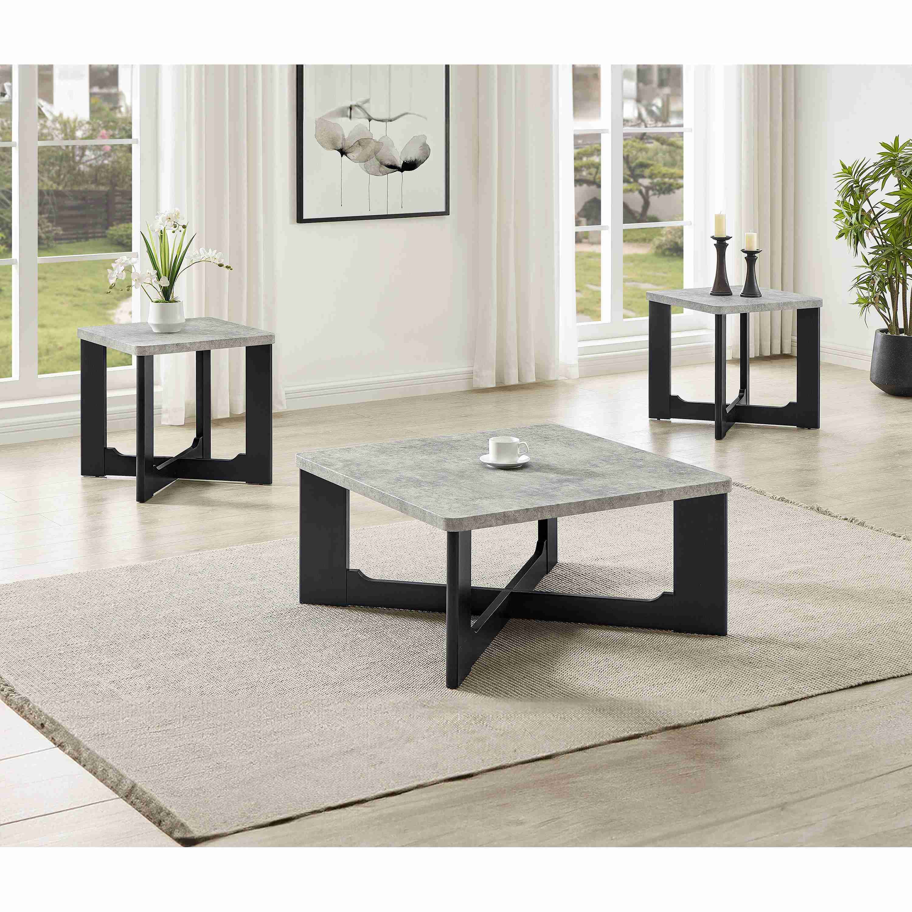 Crown Mark Royce Occasional Table Set 4130SET - Image 2