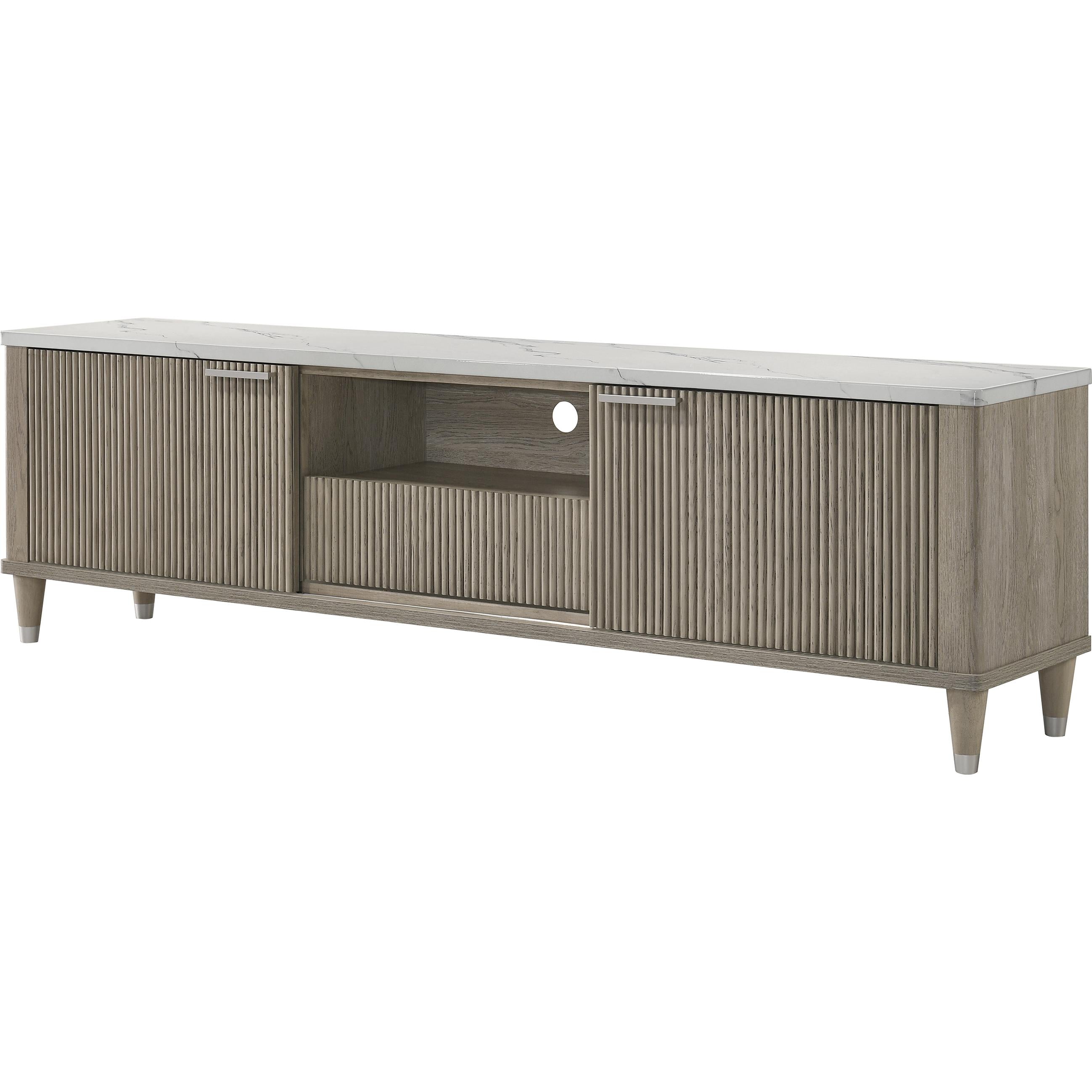 Crown Mark Britany TV Stand with Cable Management 4813DW-9