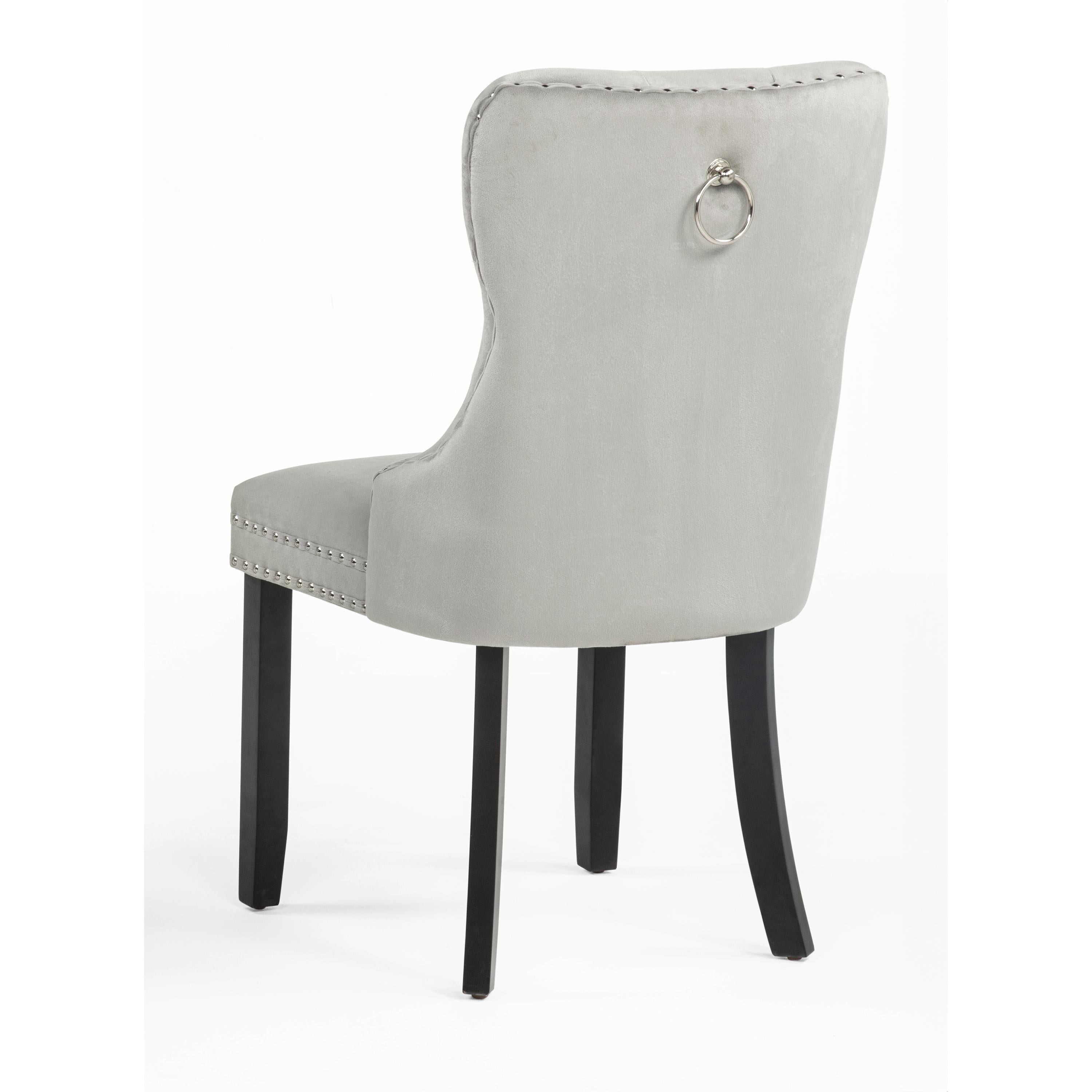 Crown Mark Arabella Stationary Fabric Accent Chair 4902S-LG - Image 2