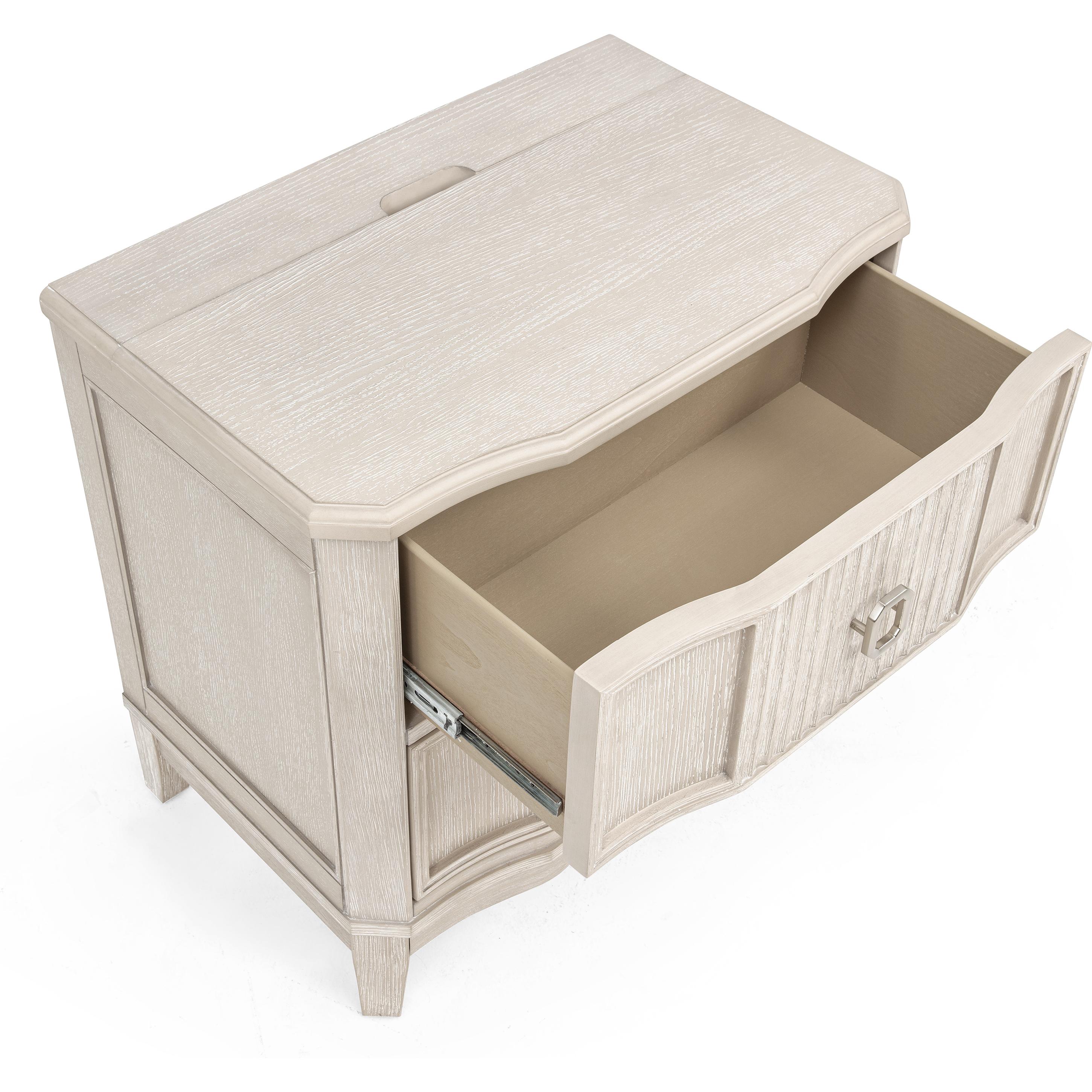 Crown Mark Napoli 2-Drawer Nightstand B1140-2 - Image 2
