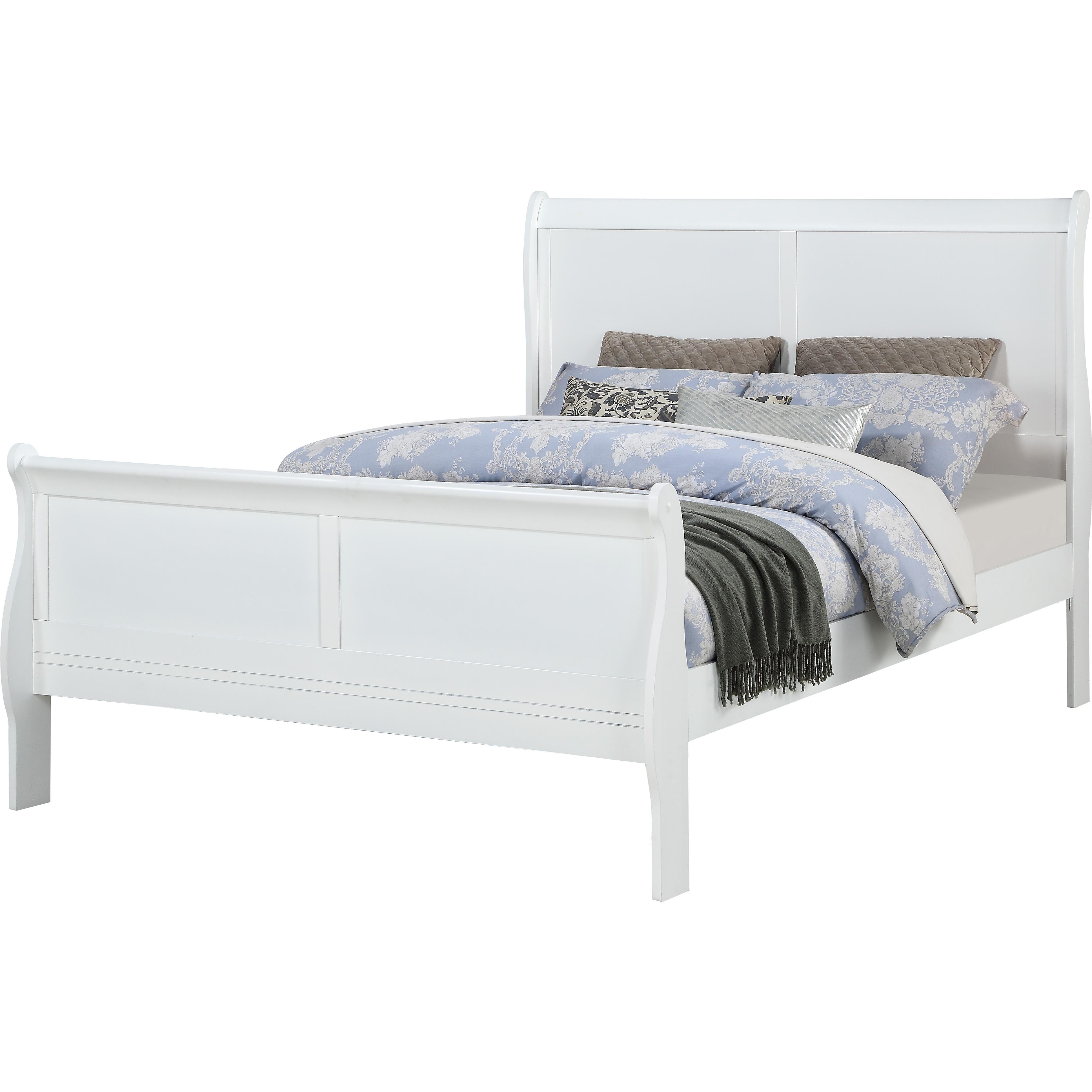 Crown Mark Louis Philipe Full Panel Bed B3750-F-HBFB/B3750-F-RAIL - Image 1