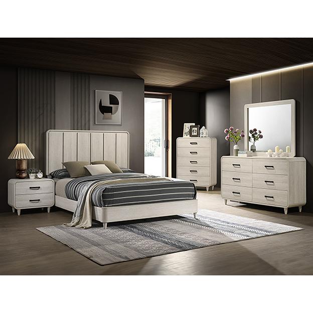 Crown Mark Nyomi King Panel Bed B4902-K-HBFB/B4902-KQ-RAIL - Image 1
