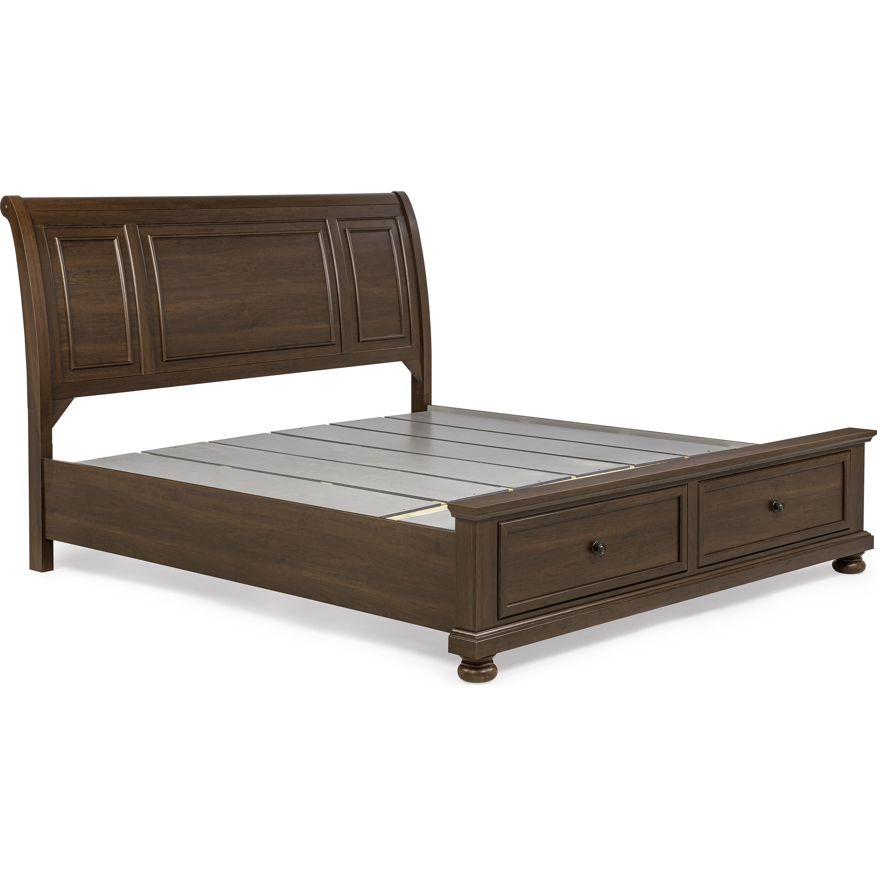 Crown Mark Claribelle Queen Panel Bed with Storage B1810-Q-HB/B1810-Q-FBD/B1810-KQ-RAIL - Image 2