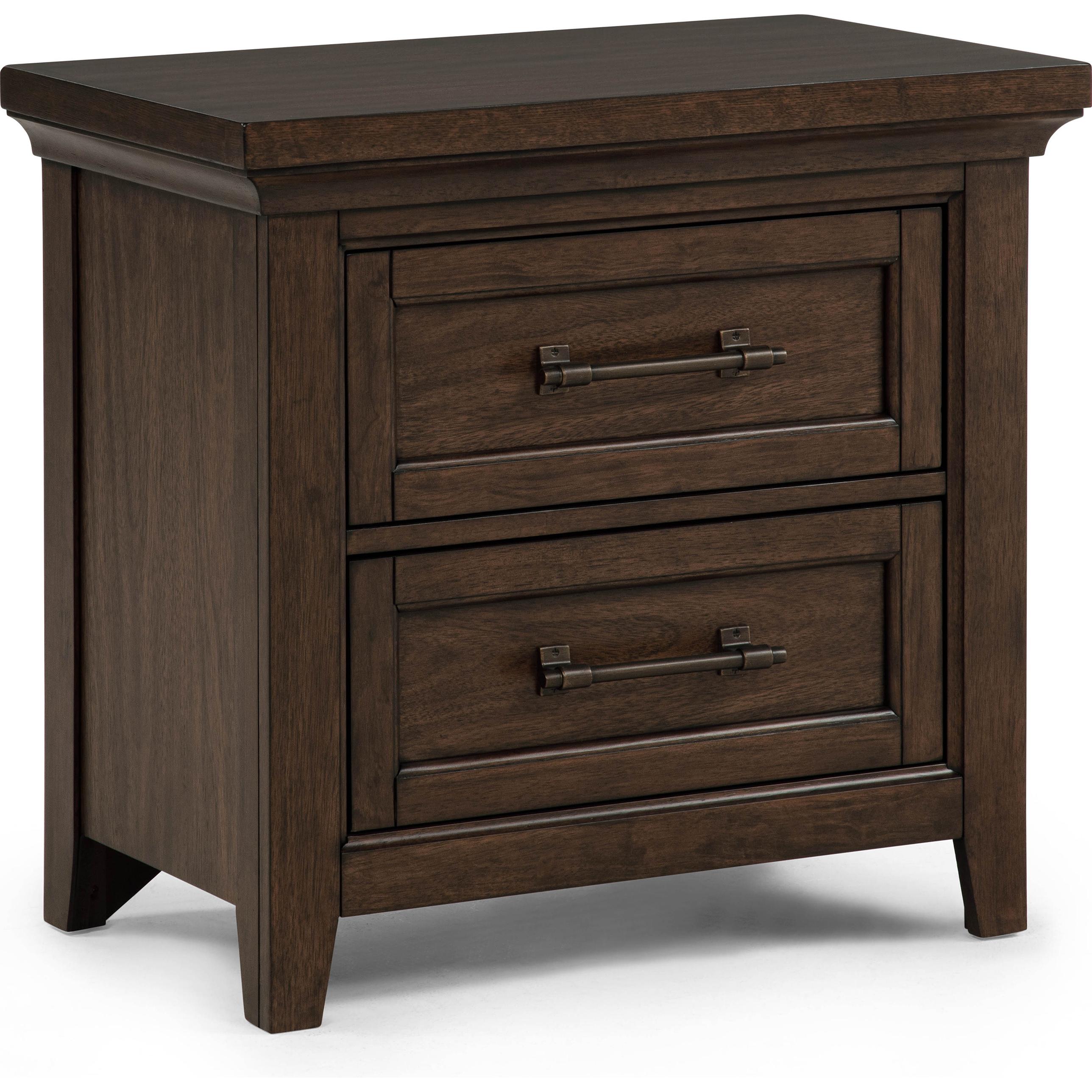 Crown Mark Beckett 2-Drawer Nightstand B1950-2 - Image 1