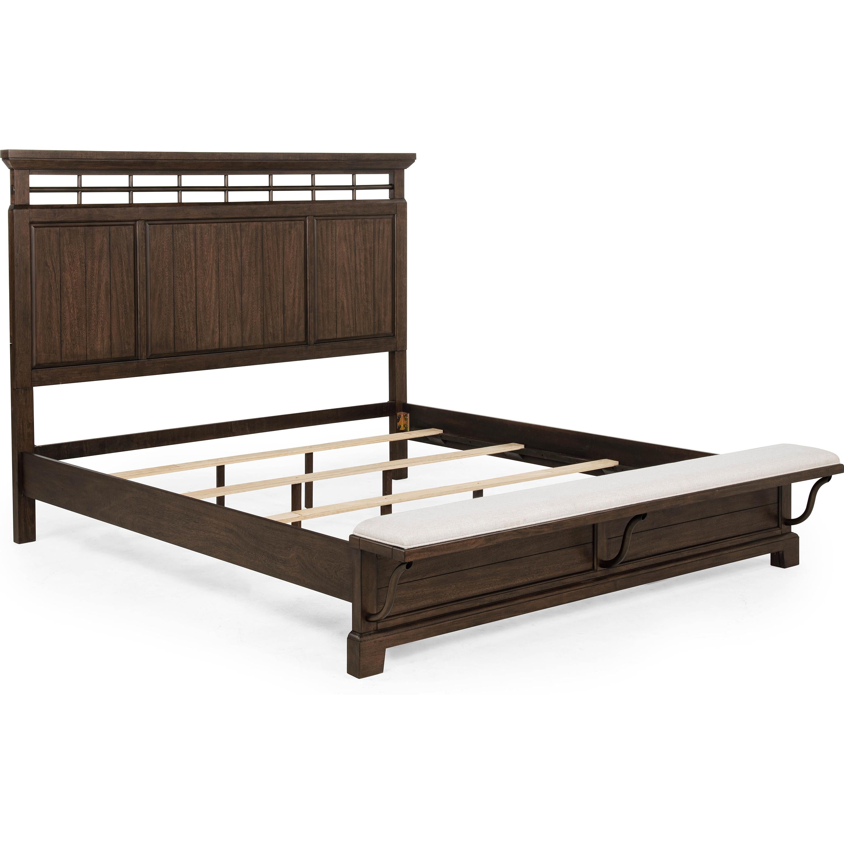 Crown Mark Beckett King Panel Bed B1950-K-HB/B1950-K-FB/B1950-KQ-RAIL - Image 2