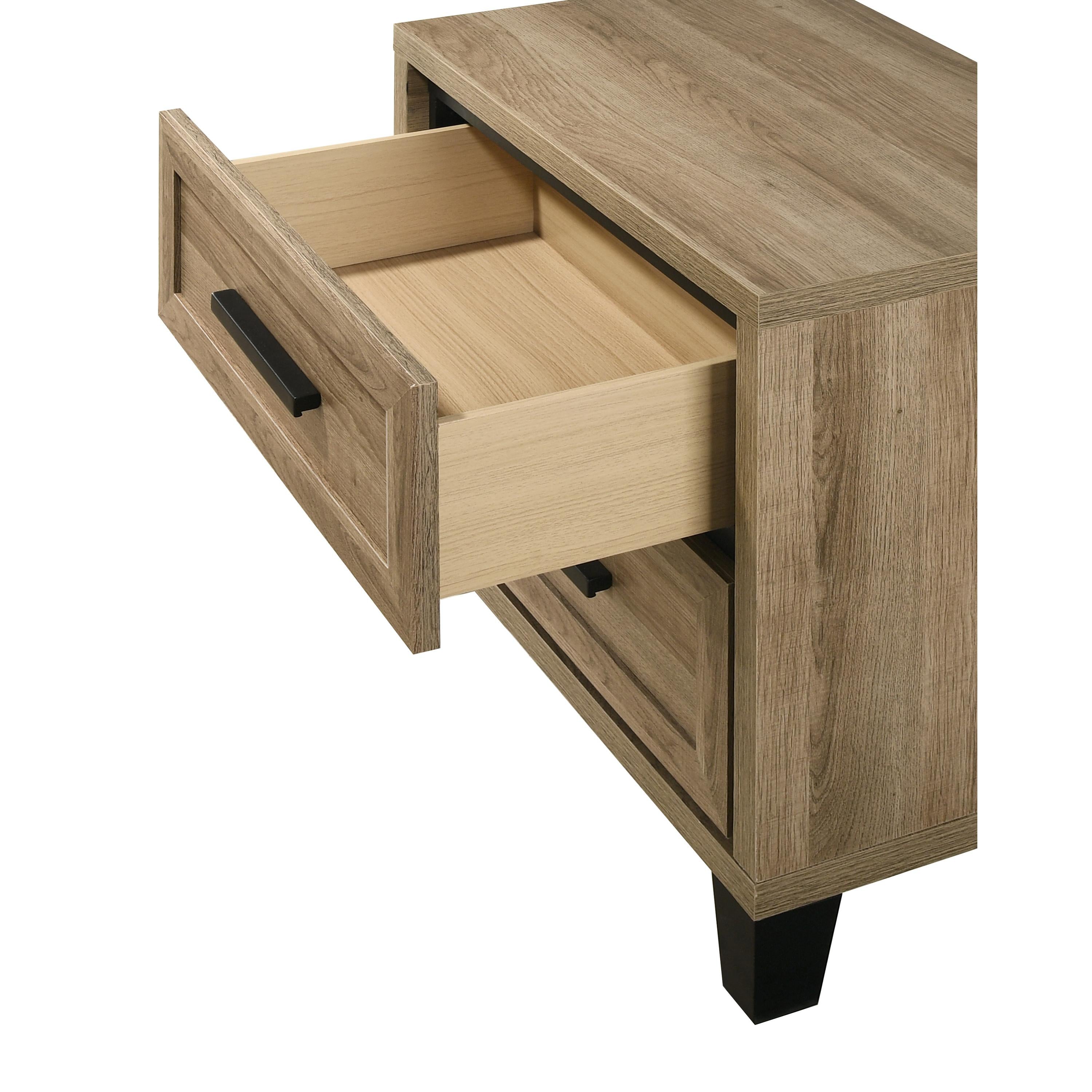 Crown Mark Jameson 2-Drawer Nightstand B4690-2 - Image 3
