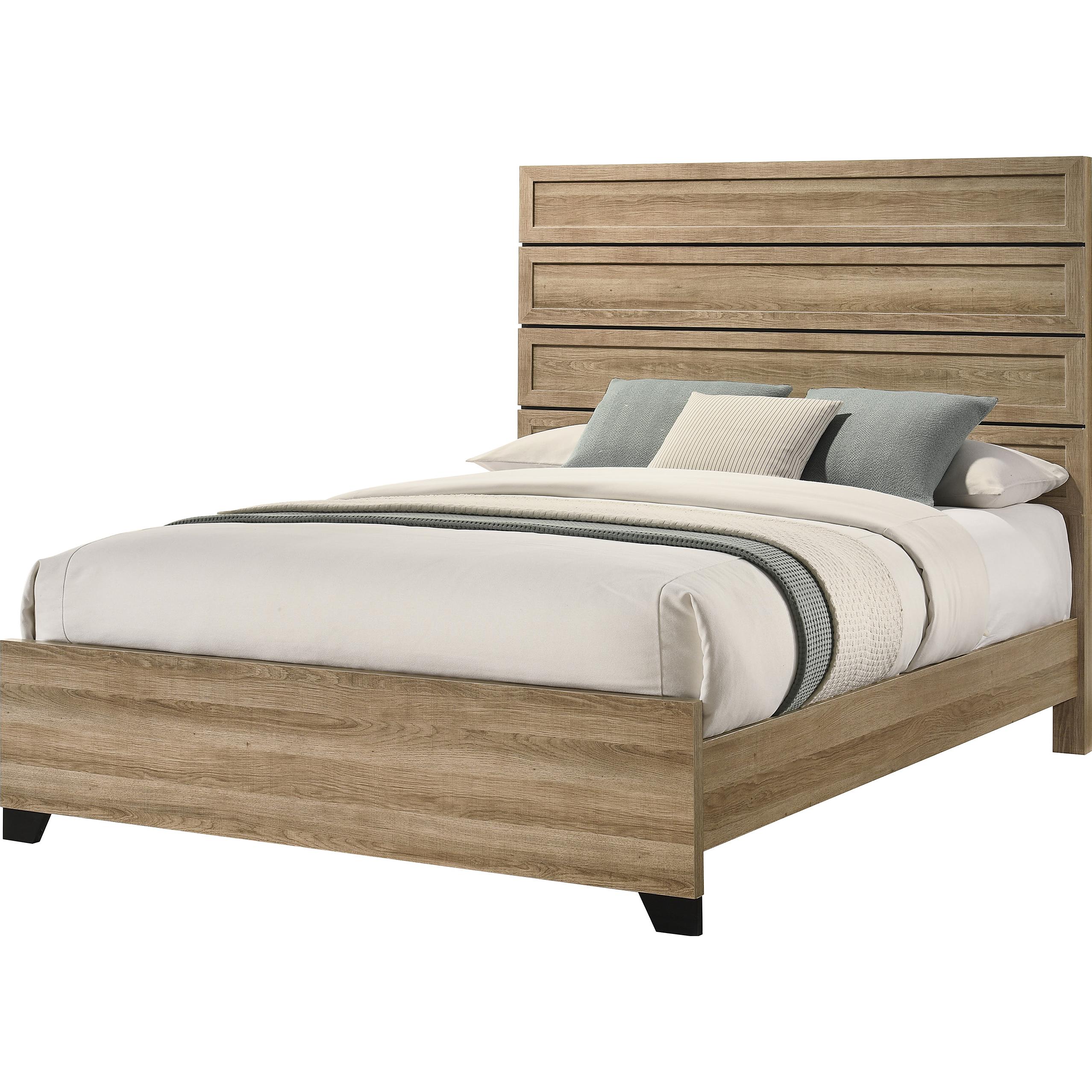 Crown Mark Jameson King Panel Bed B4690-K-HBFB/B4690-KQ-RAIL - Image 1