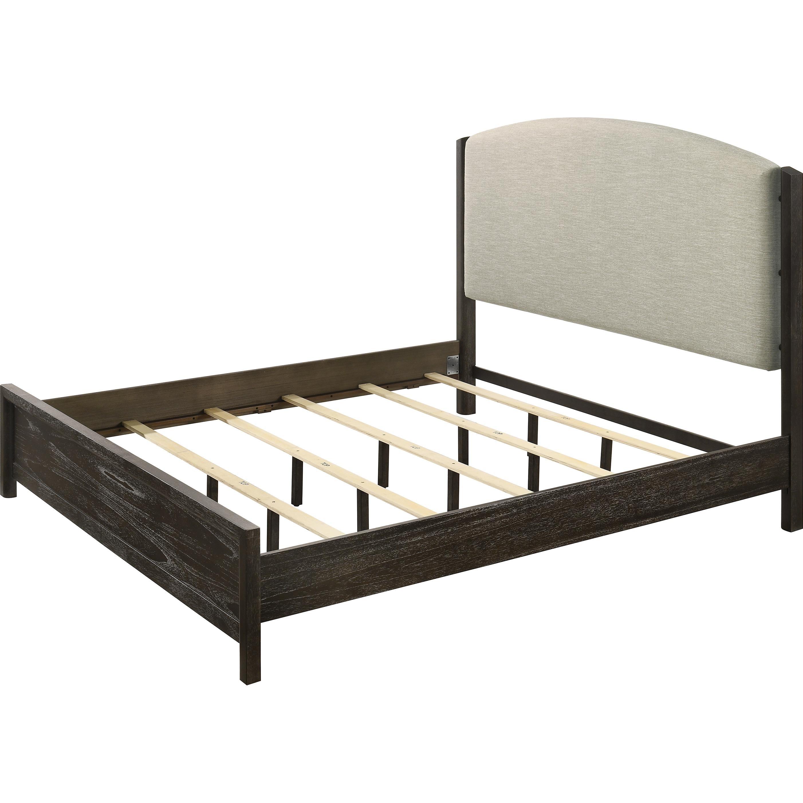 Crown Mark Ethel King Upholstered Panel Bed B6530-K-HB/B6530-K-FB/B6530-KQ-RAIL - Image 2