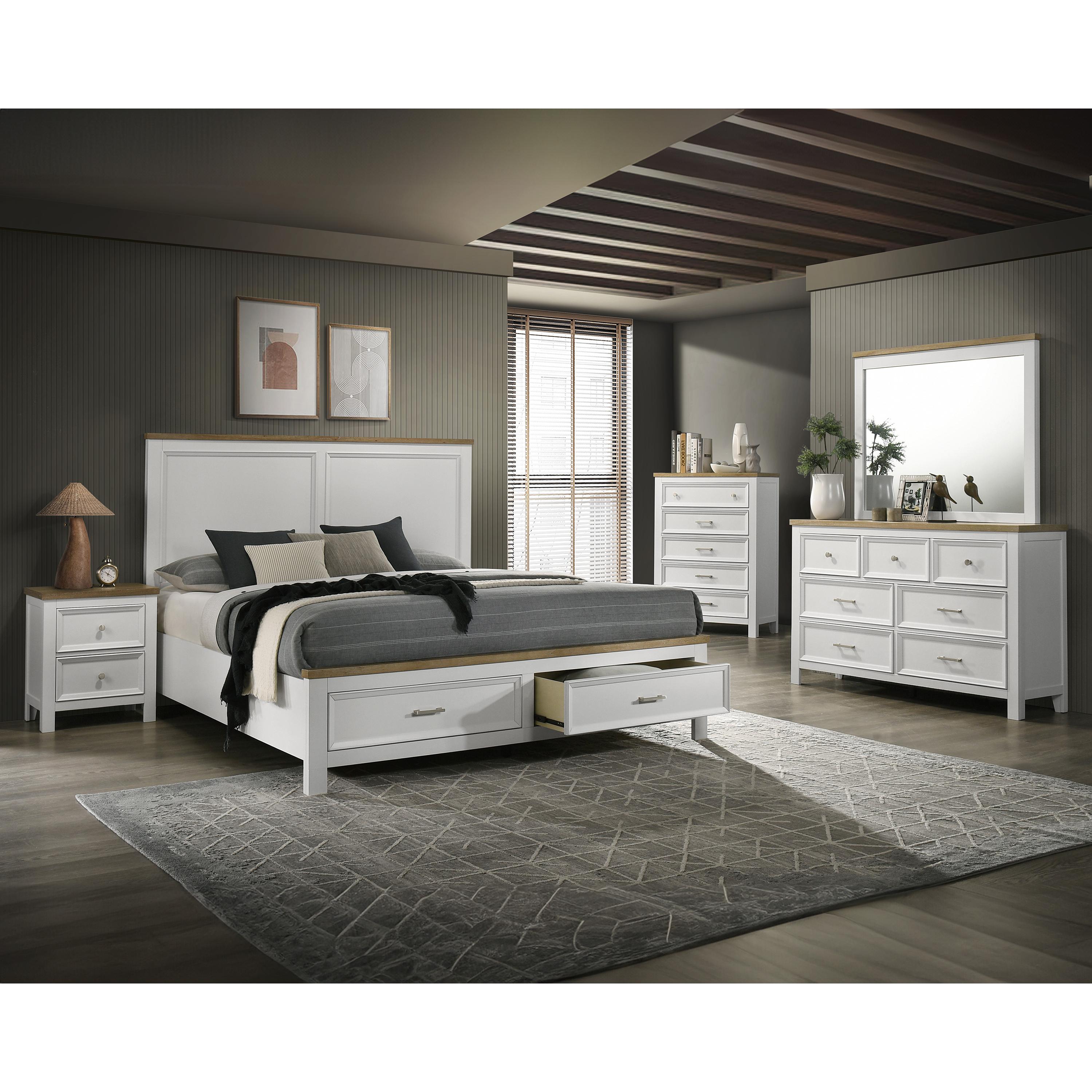 Crown Mark Aston 2-Drawer Nightstand B6550-2 - Image 2