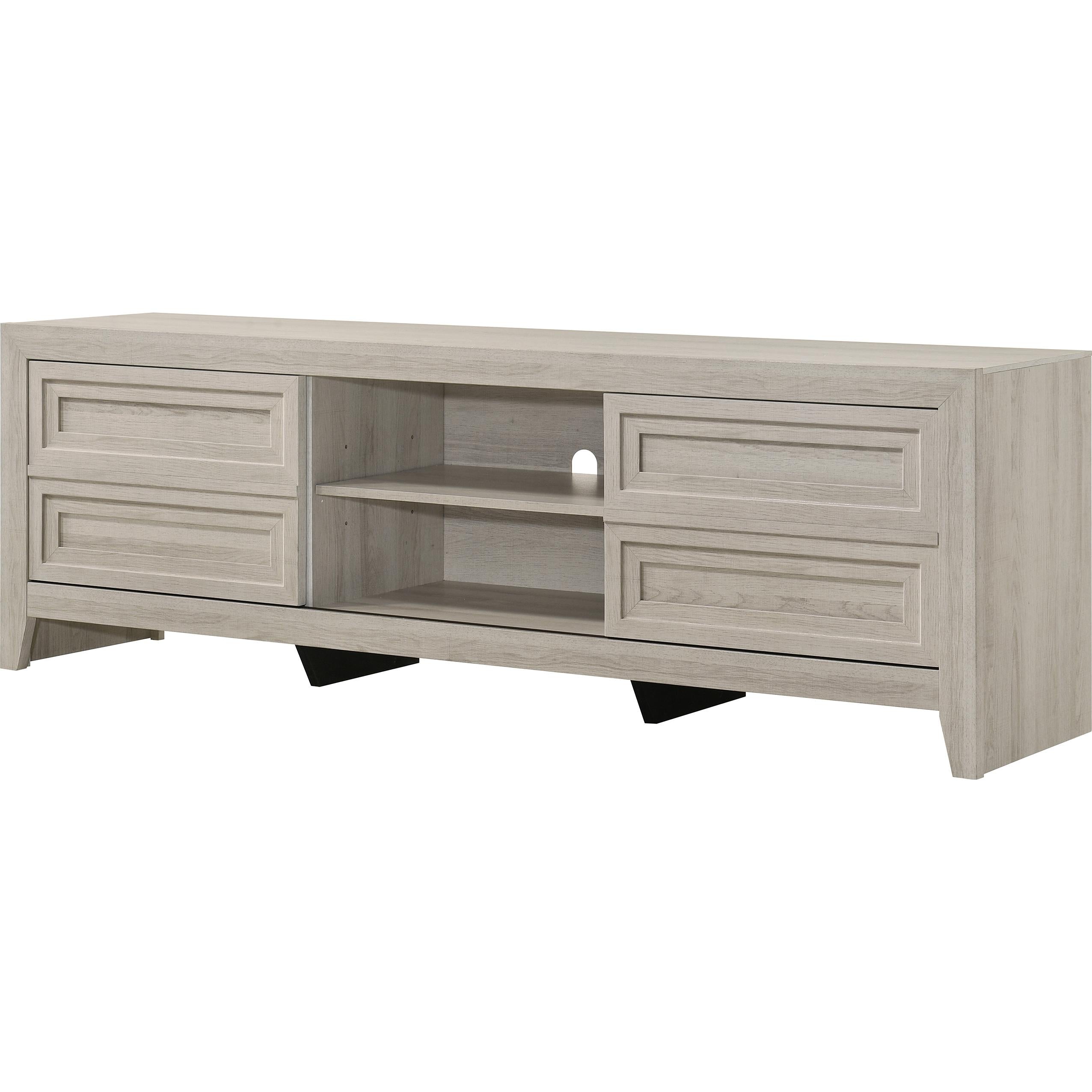 Crown Mark Lorraine TV Stand with Cable Management B6600-9