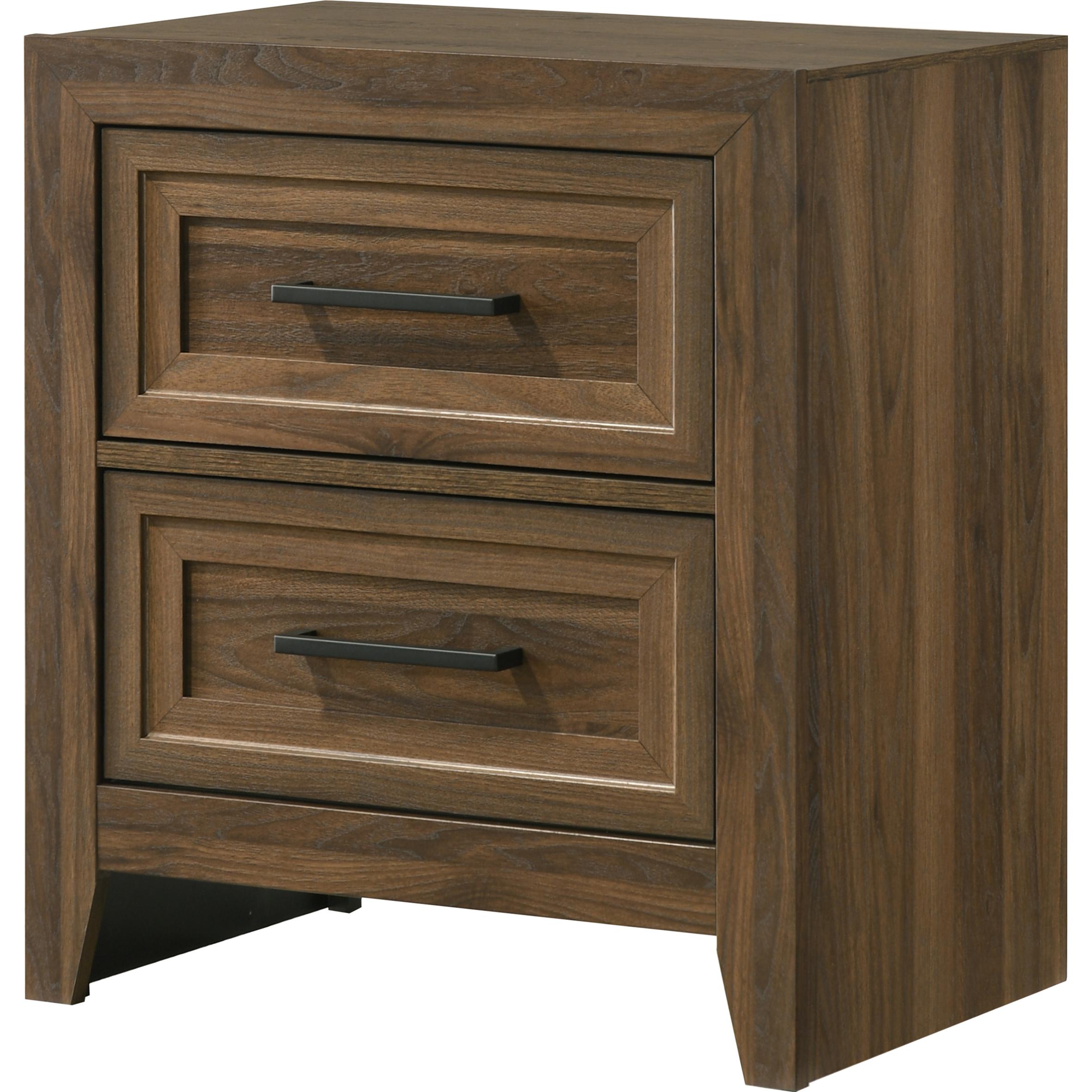 Crown Mark Lorraine 2-Drawer Nightstand B6610-2