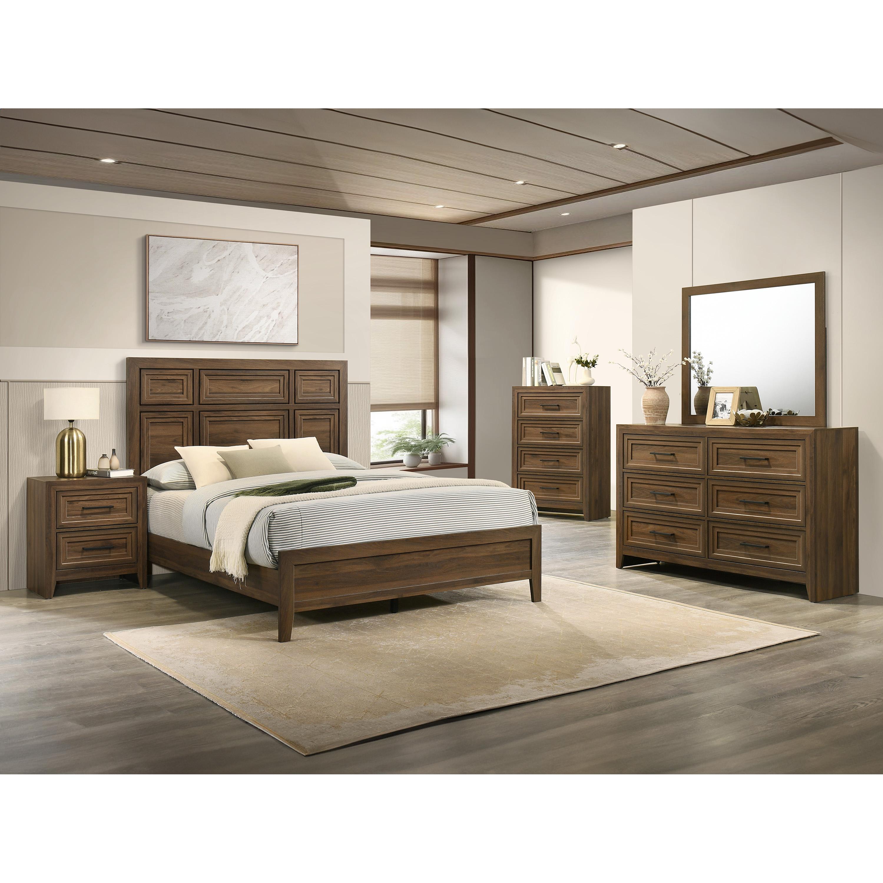 Crown Mark Lorraine Full Panel Bed B6610-F-HBFB/B6610-FT-RAIL - Image 3
