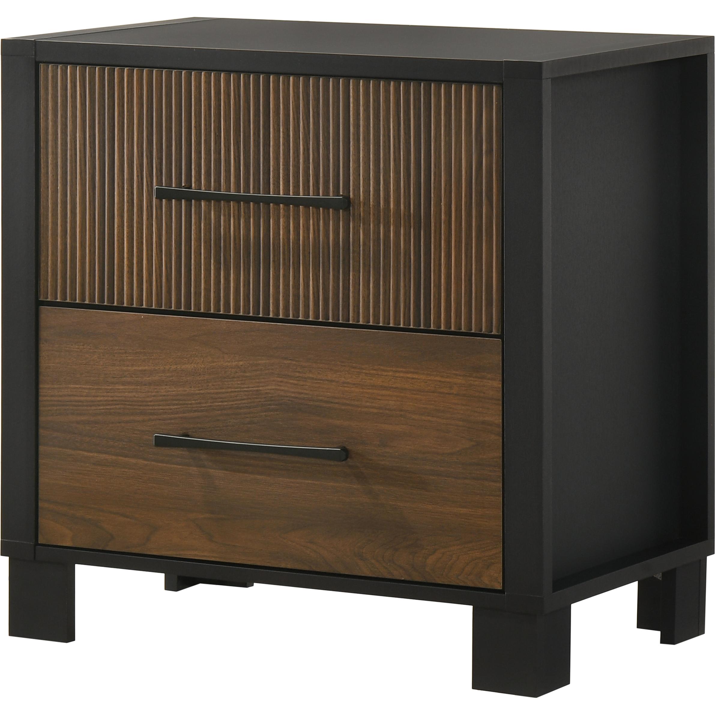 Crown Mark Nemy 2-Drawer Nightstand B6950-2 - Image 1
