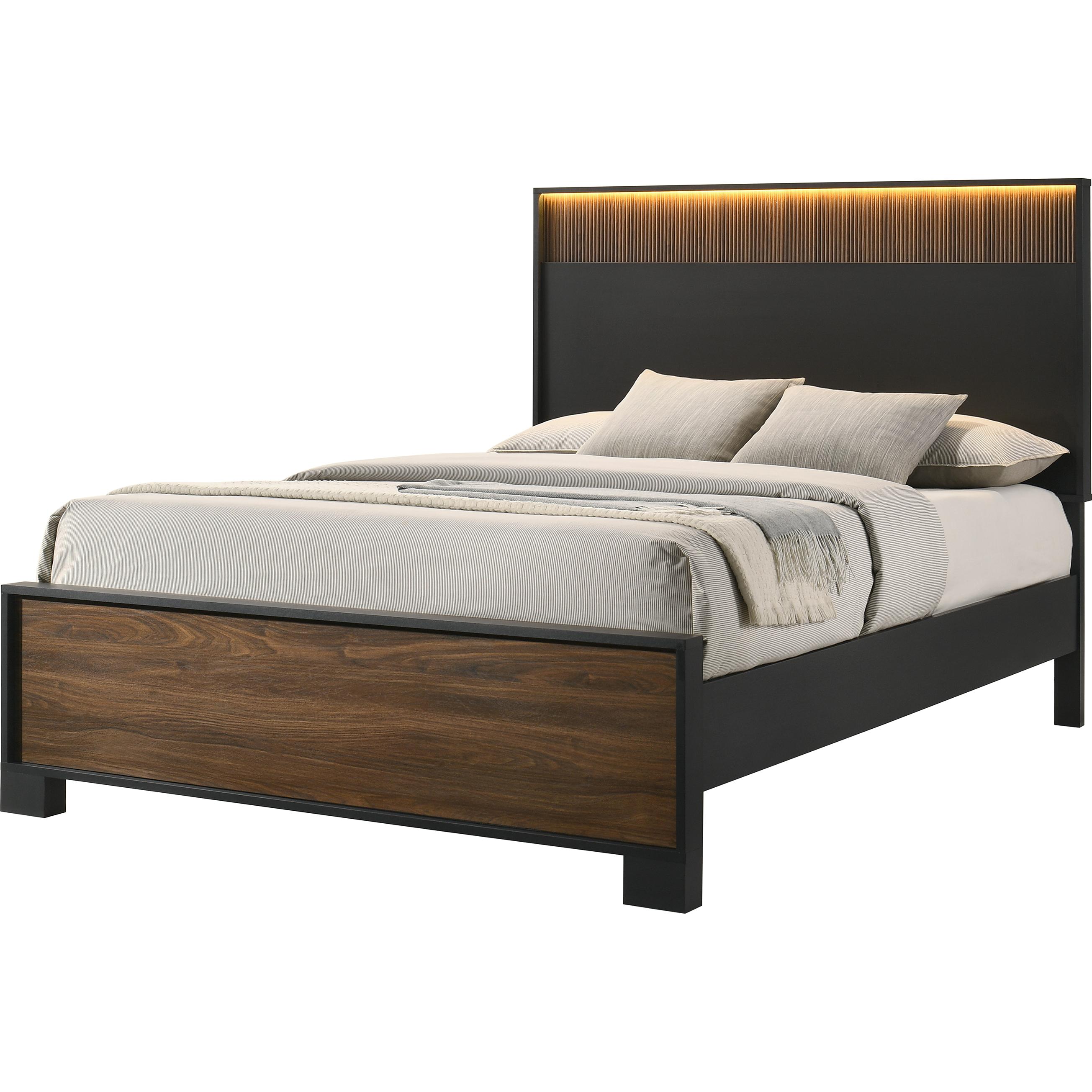 Crown Mark Nemy King Panel Bed B6950-K-HBFB/B6950-KQ-RAIL - Image 1