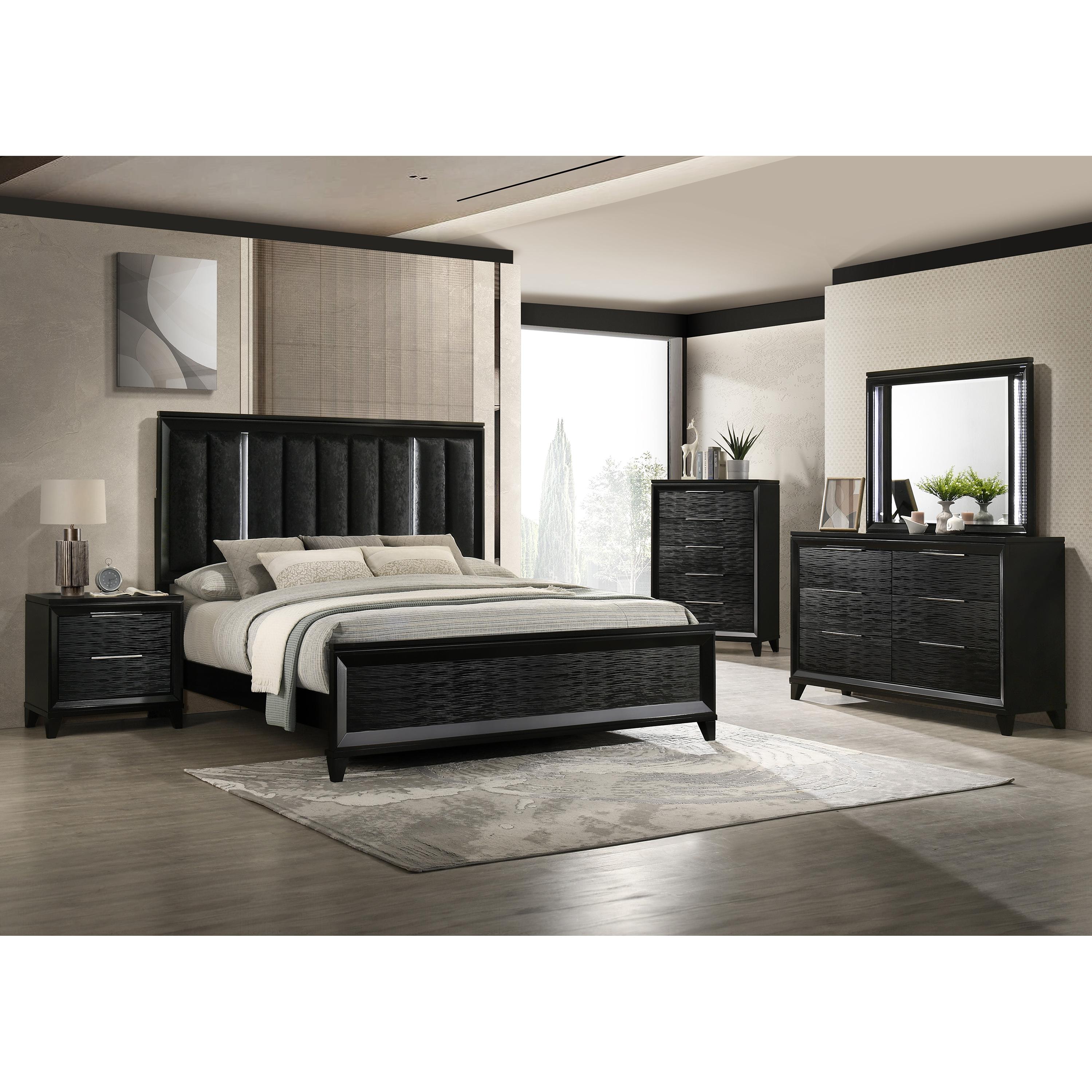 Crown Mark Cressida King Panel Bed B7350-K-HB/B7350-K-FB/B7350-KQ-RAIL - Image 3
