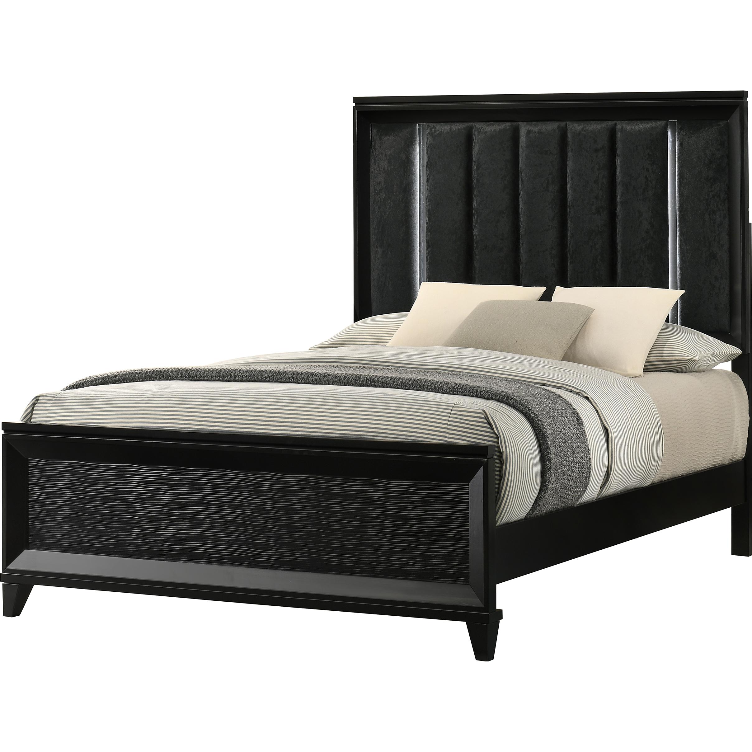 Crown Mark Cressida Queen Panel Bed B7350-Q-HB/B7350-Q-FB/B7350-KQ-RAIL - Image 1