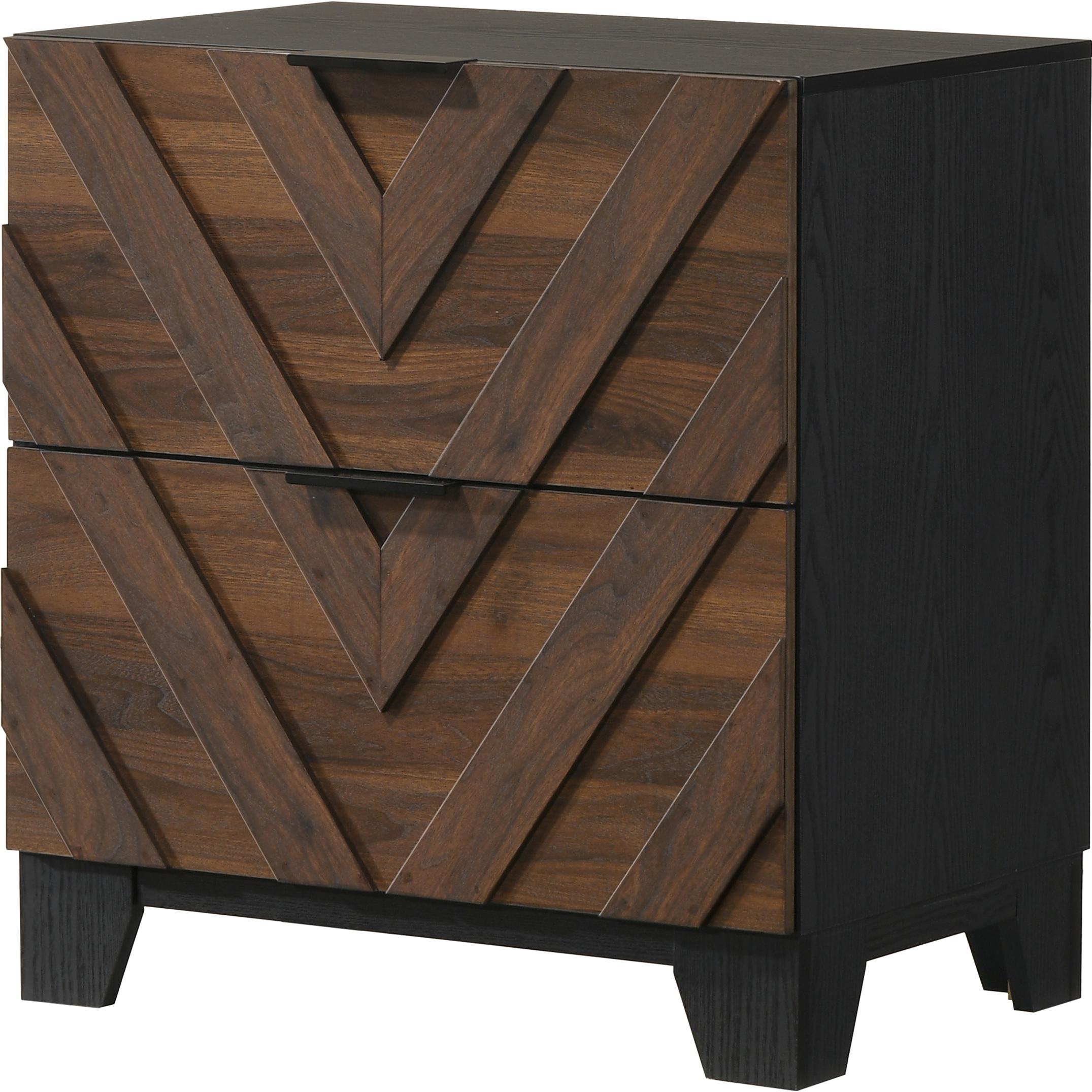 Crown Mark Zane 2-Drawer Nightstand B9275-2 - Image 1