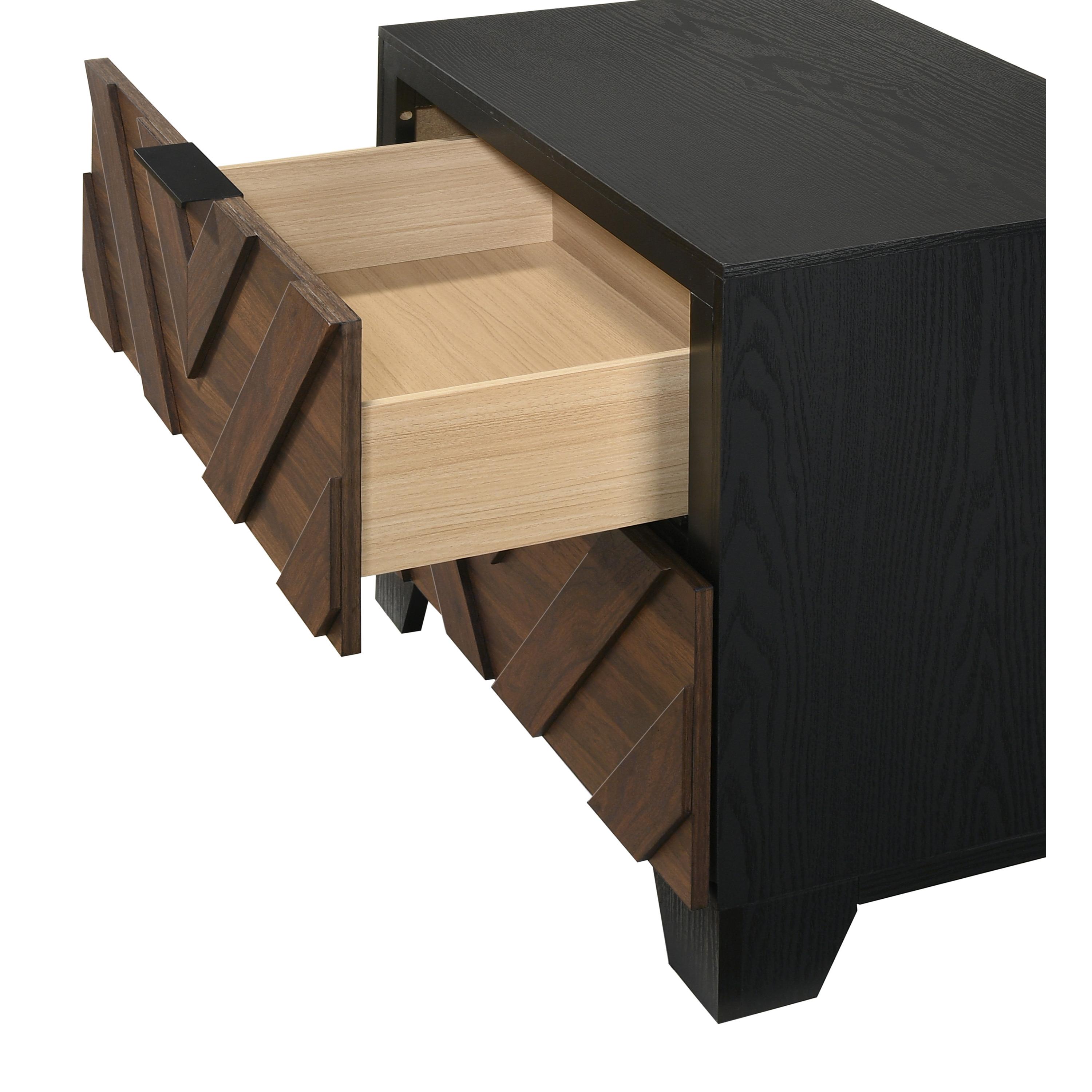 Crown Mark Zane 2-Drawer Nightstand B9275-2 - Image 3