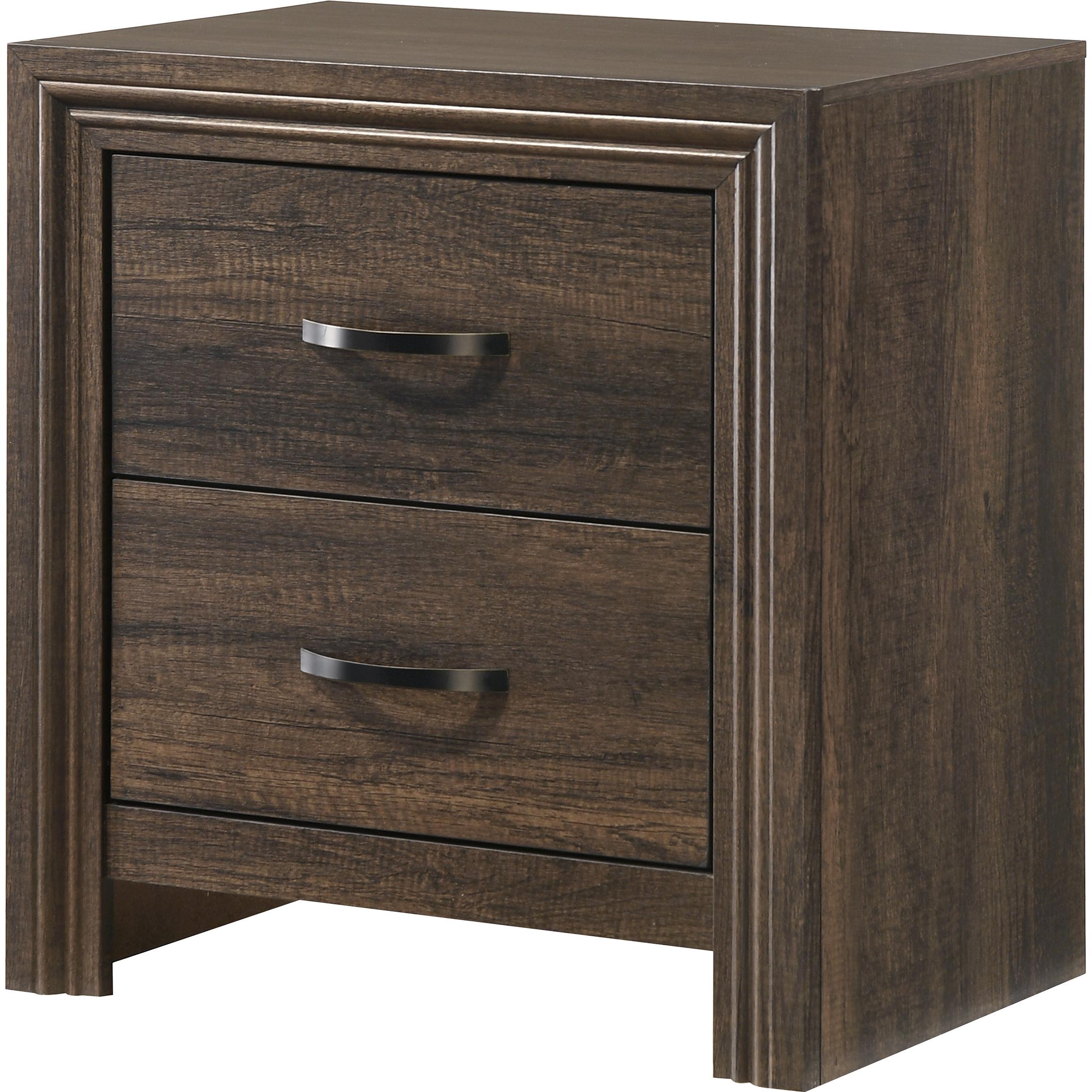 Crown Mark Noreen 2-Drawer Nightstand B9285-2 - Image 1