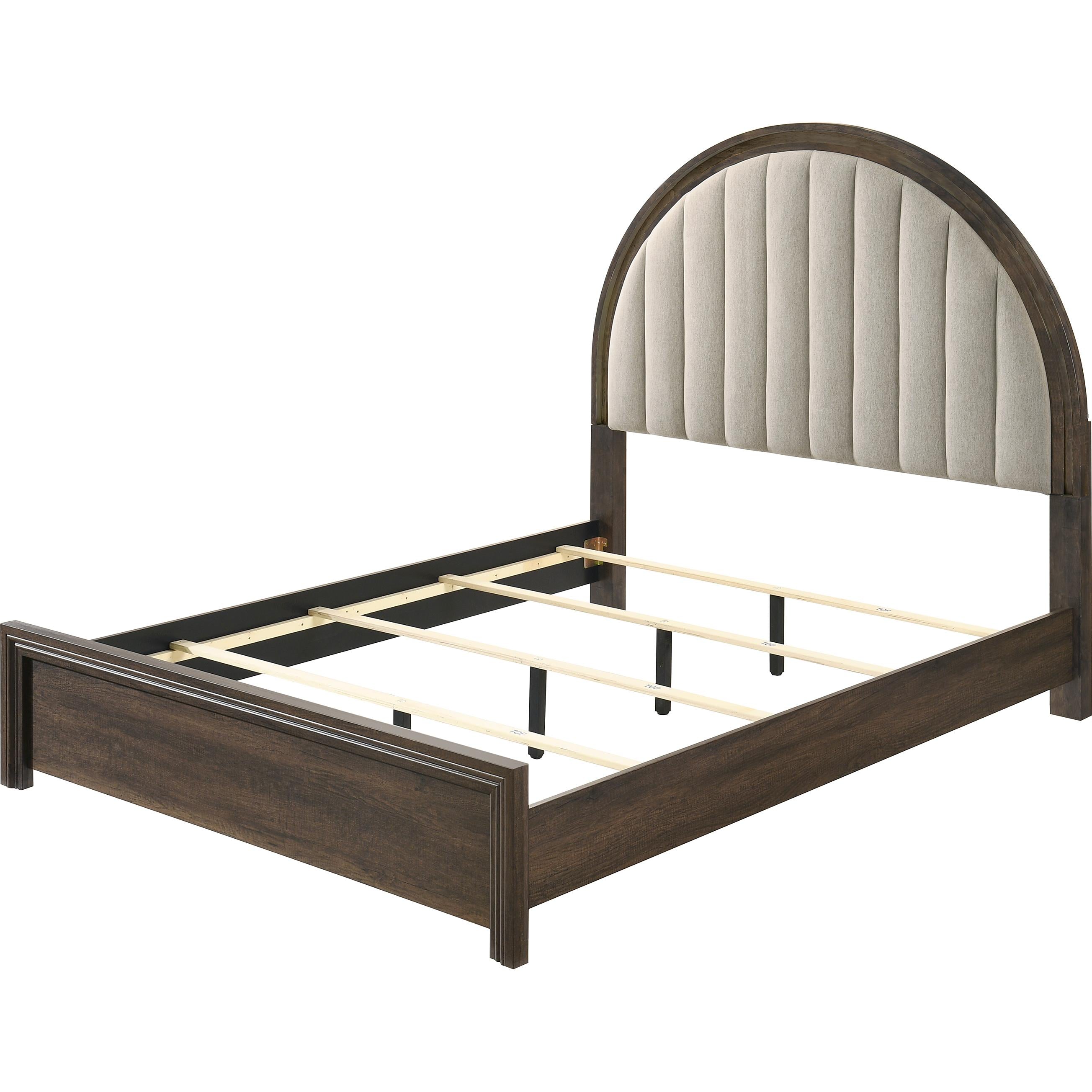 Crown Mark Noreen King Upholstered Panel Bed B9285-K-HBFB/B9285-KQ-RAIL - Image 2