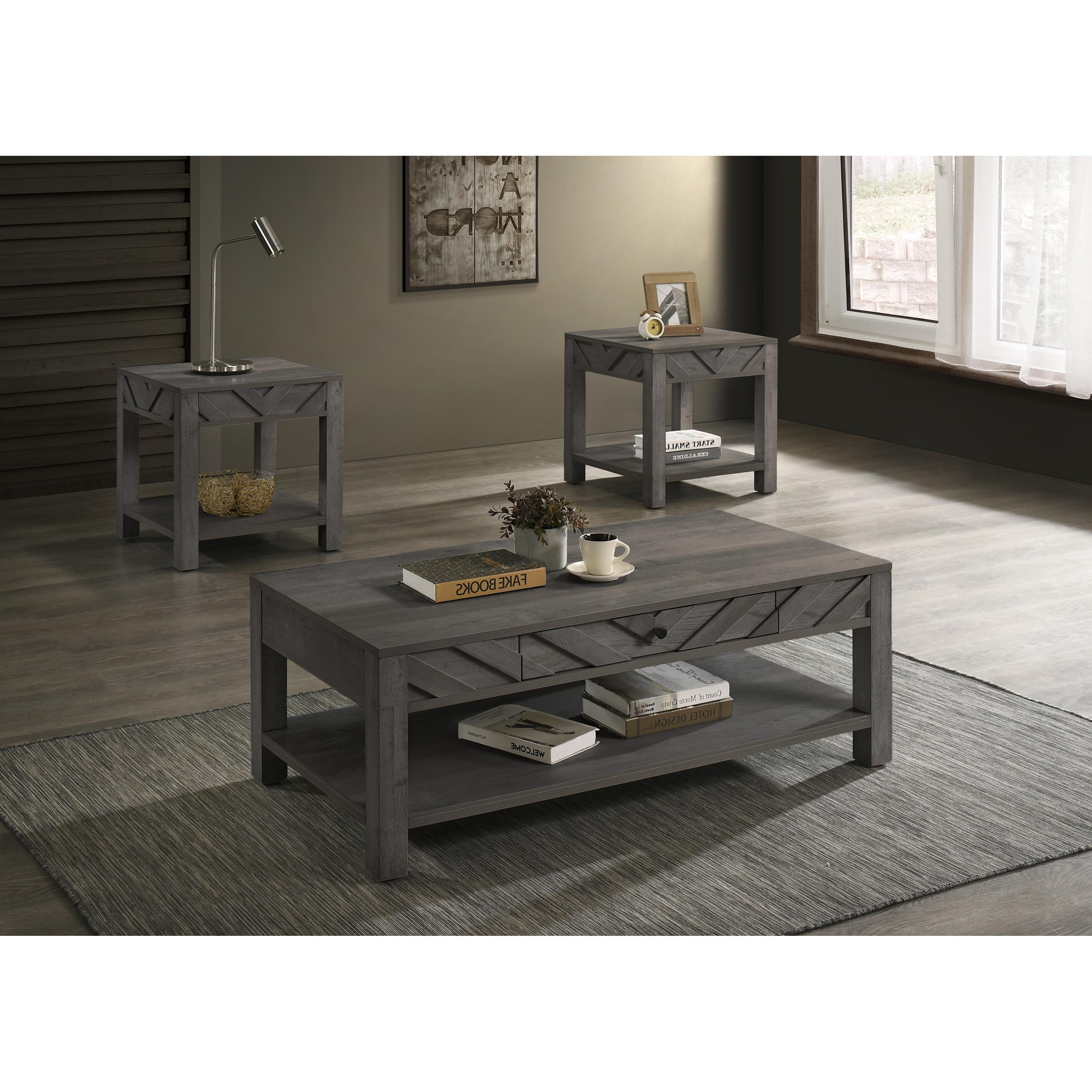 Crown Mark Valor Occasional Table Set B9335-CE-SET - Image 1