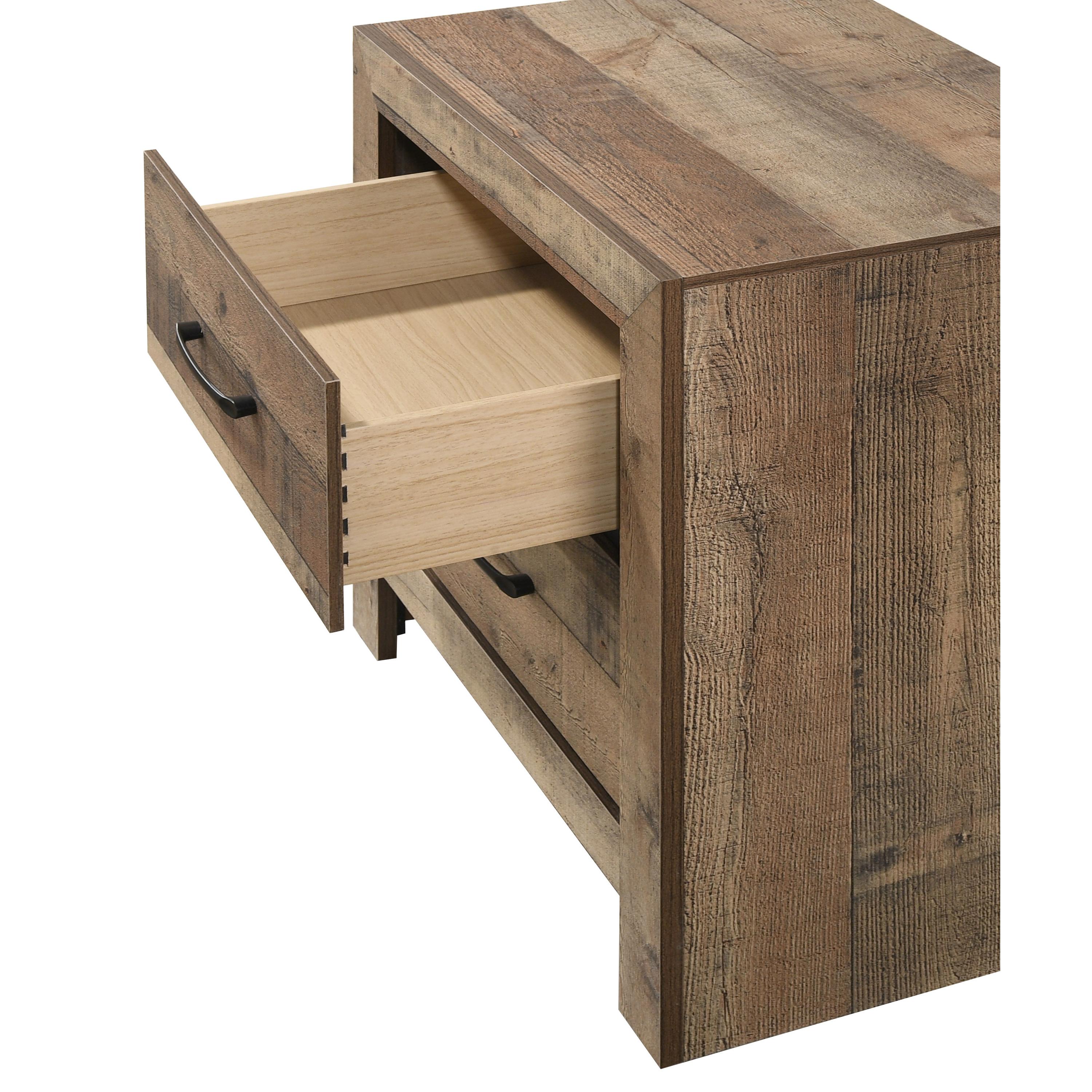 Crown Mark Elmer 2-Drawer Nightstand B9340-2 - Image 3