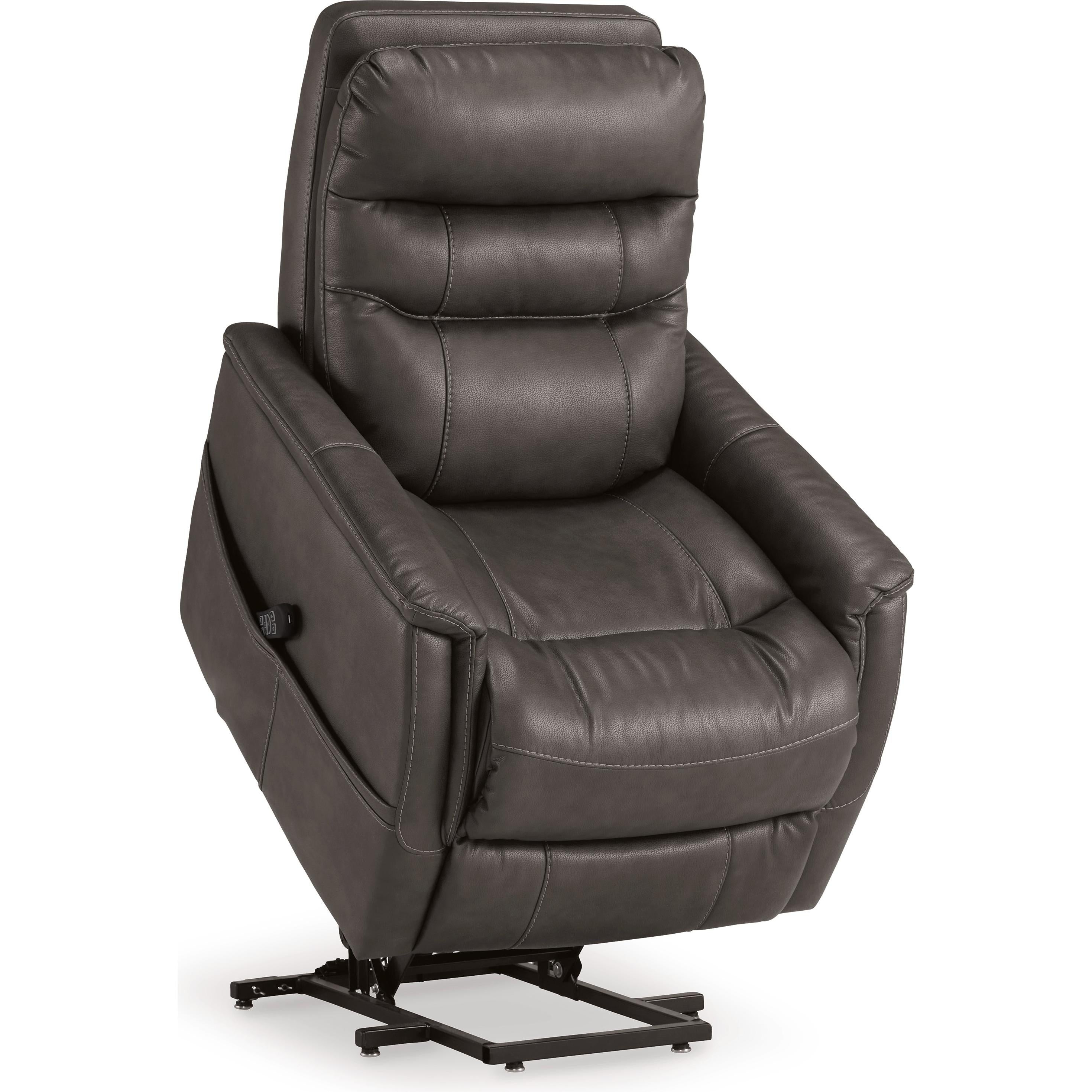 Signature Design by Ashley Strawbill 6390912 Power Lift Recliner - Image 3