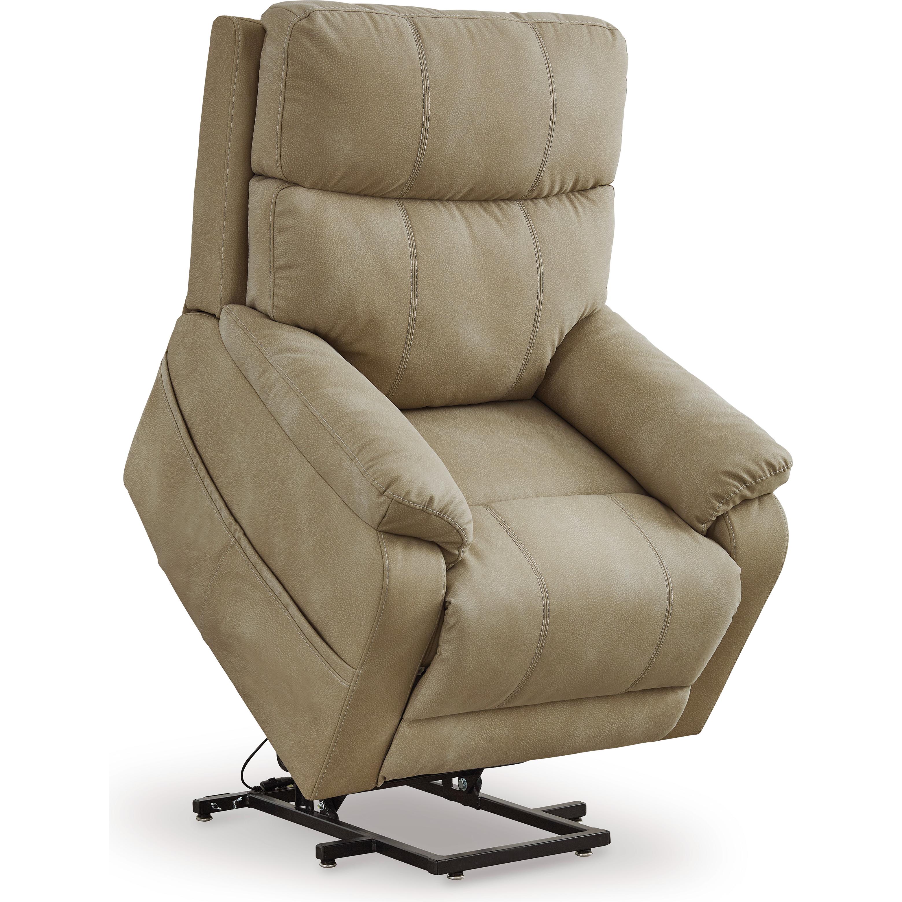 Signature Design by Ashley Next-Gen Durapella Leather Look Lift Chair 4070912 - Image 3