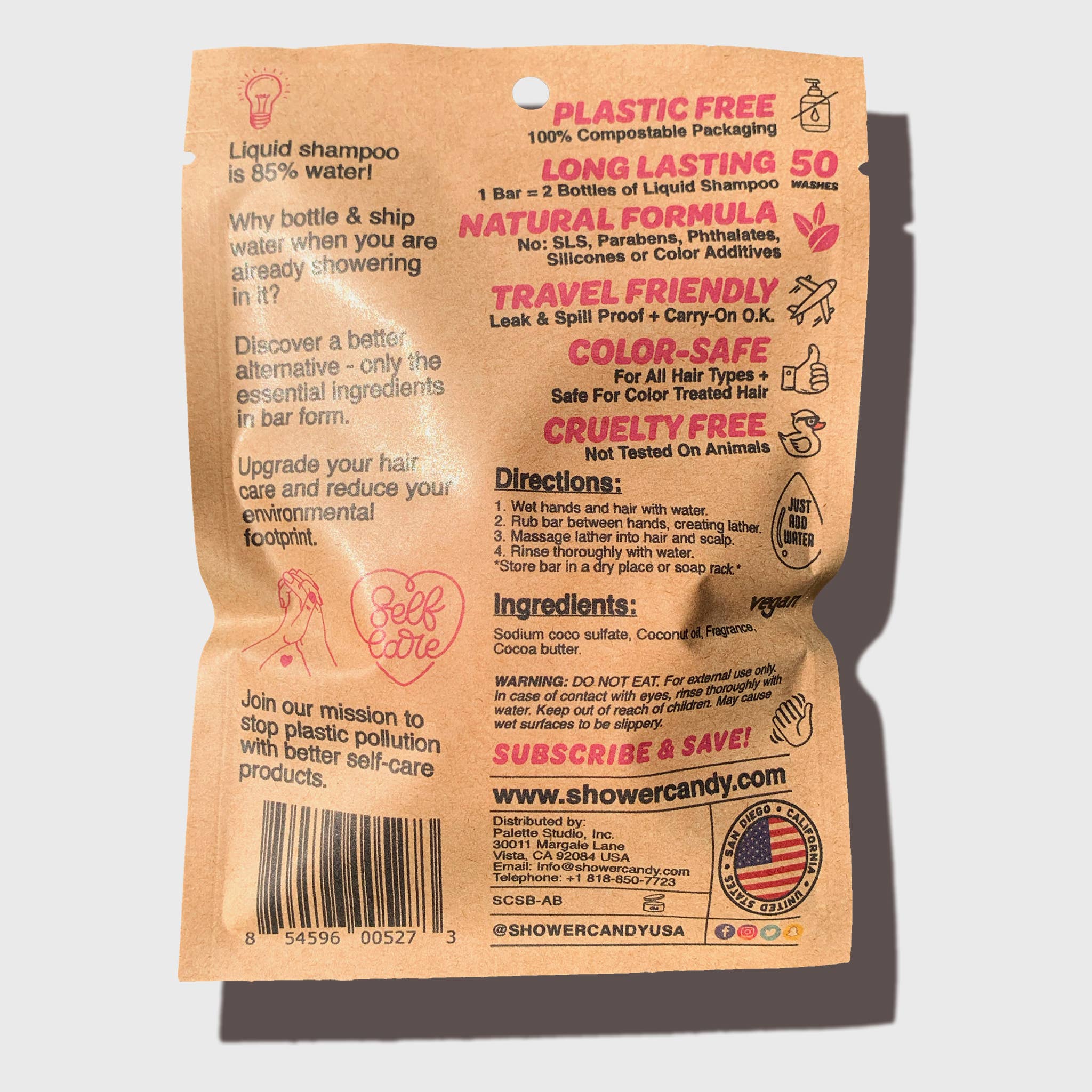Argan Oil Bamboo Shampoo Bar - Image 3