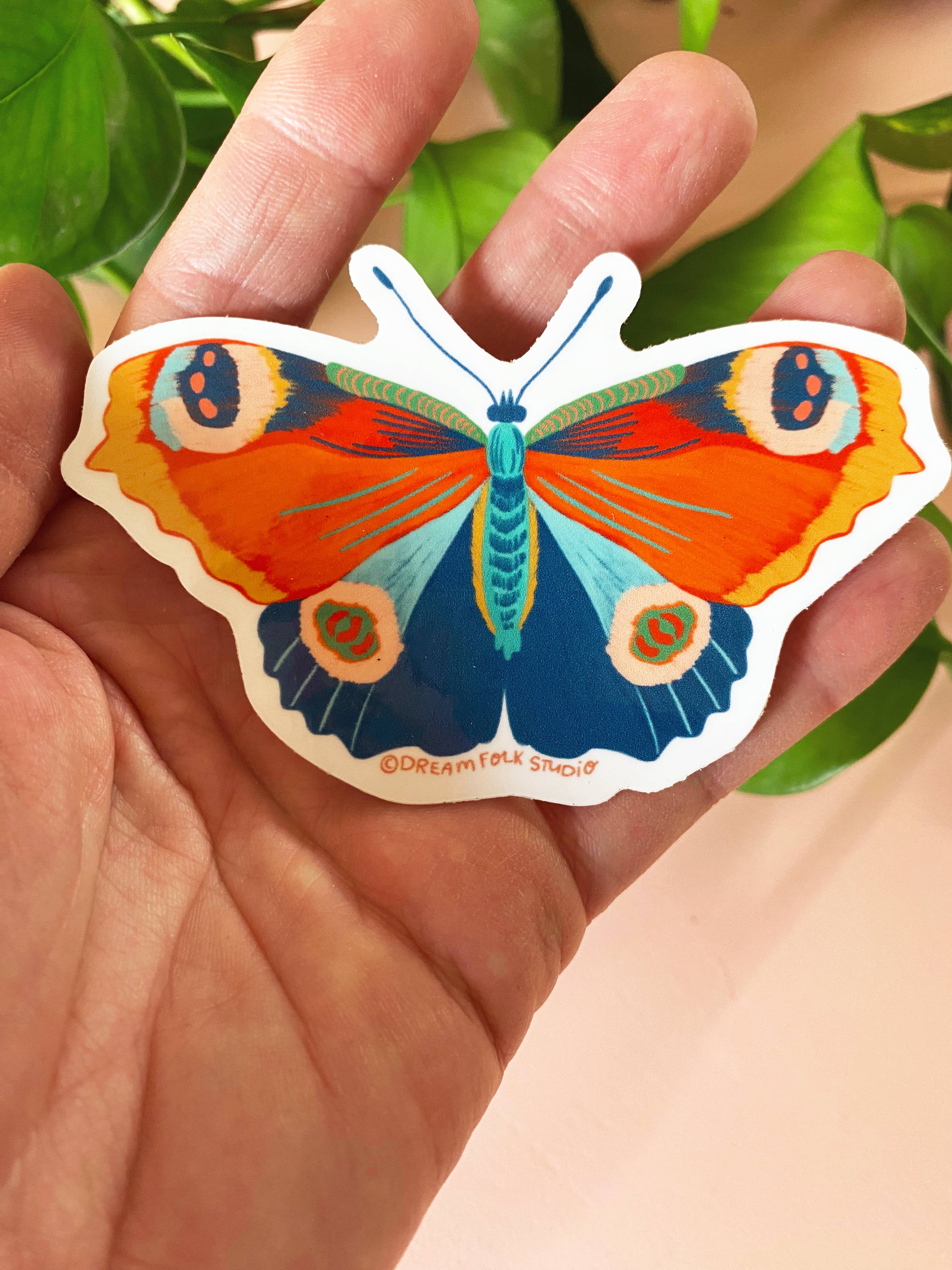 Butterfly Sticker - Insect/Nature Sticker - Image 2