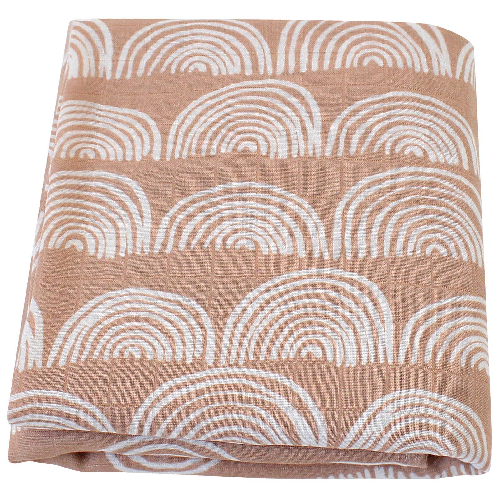 Salmon Summer Muslin Blanket - Image 3