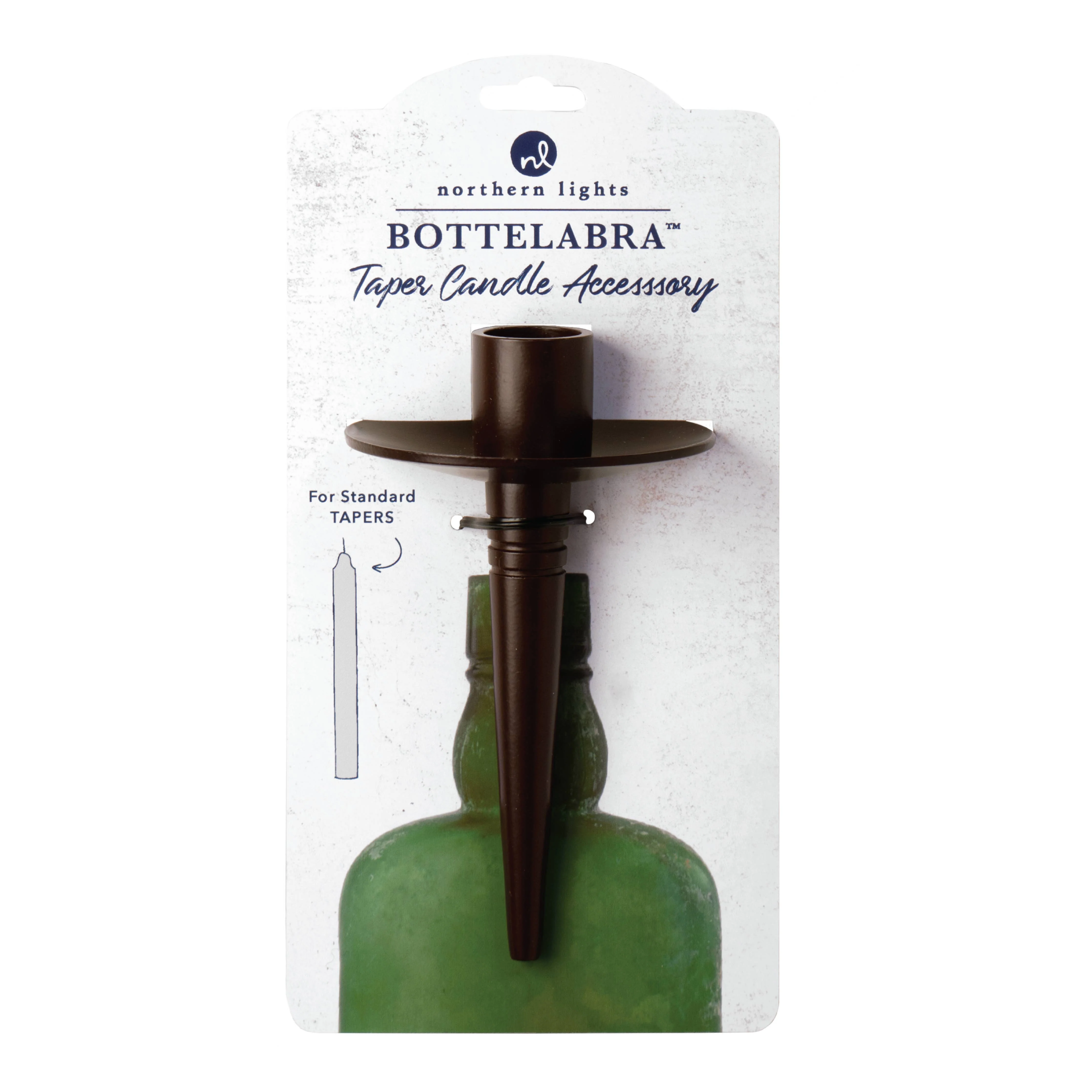 Bottelabra™ – Taper Bronze