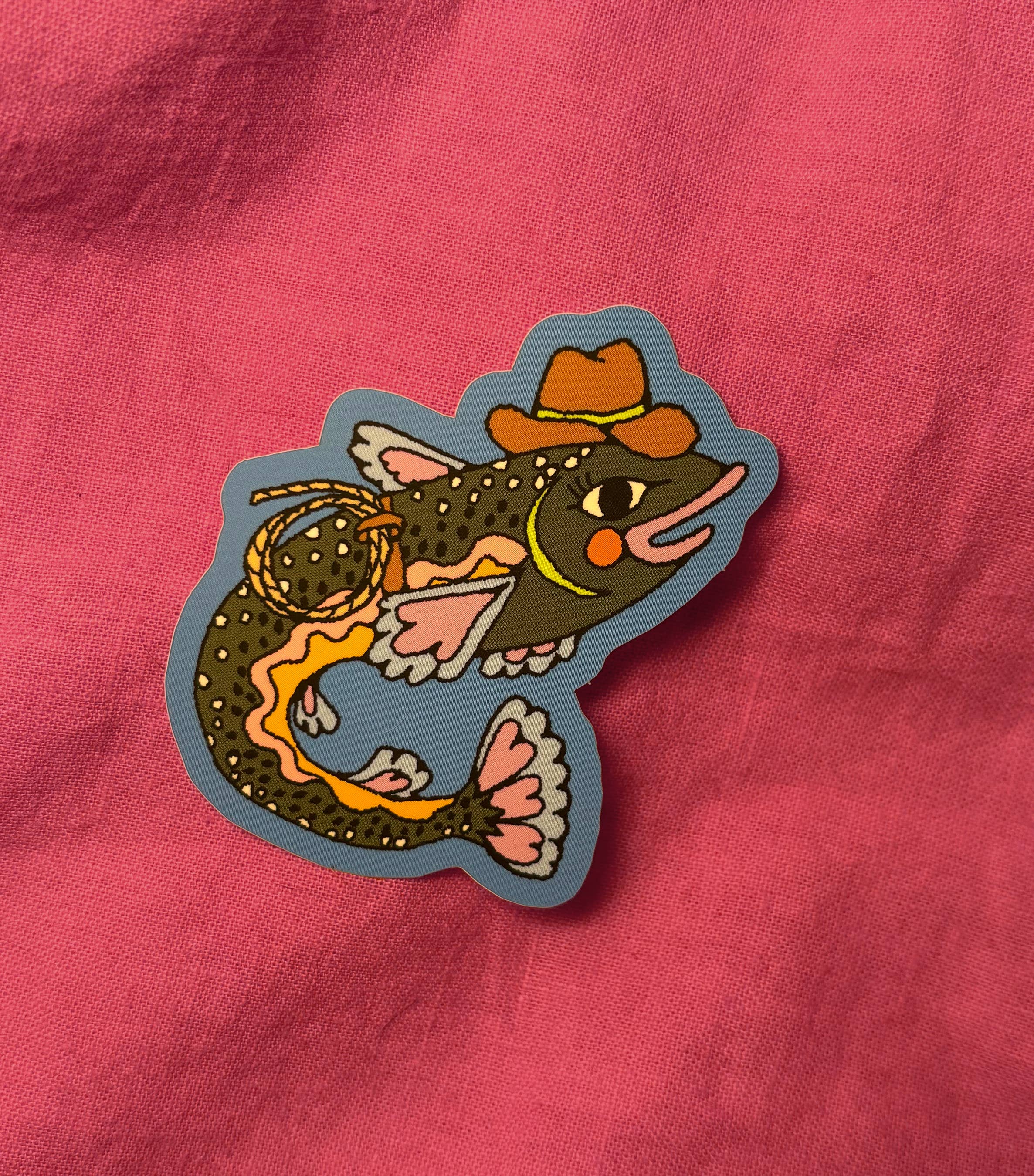 Sticker - Silly Trout - Image 1