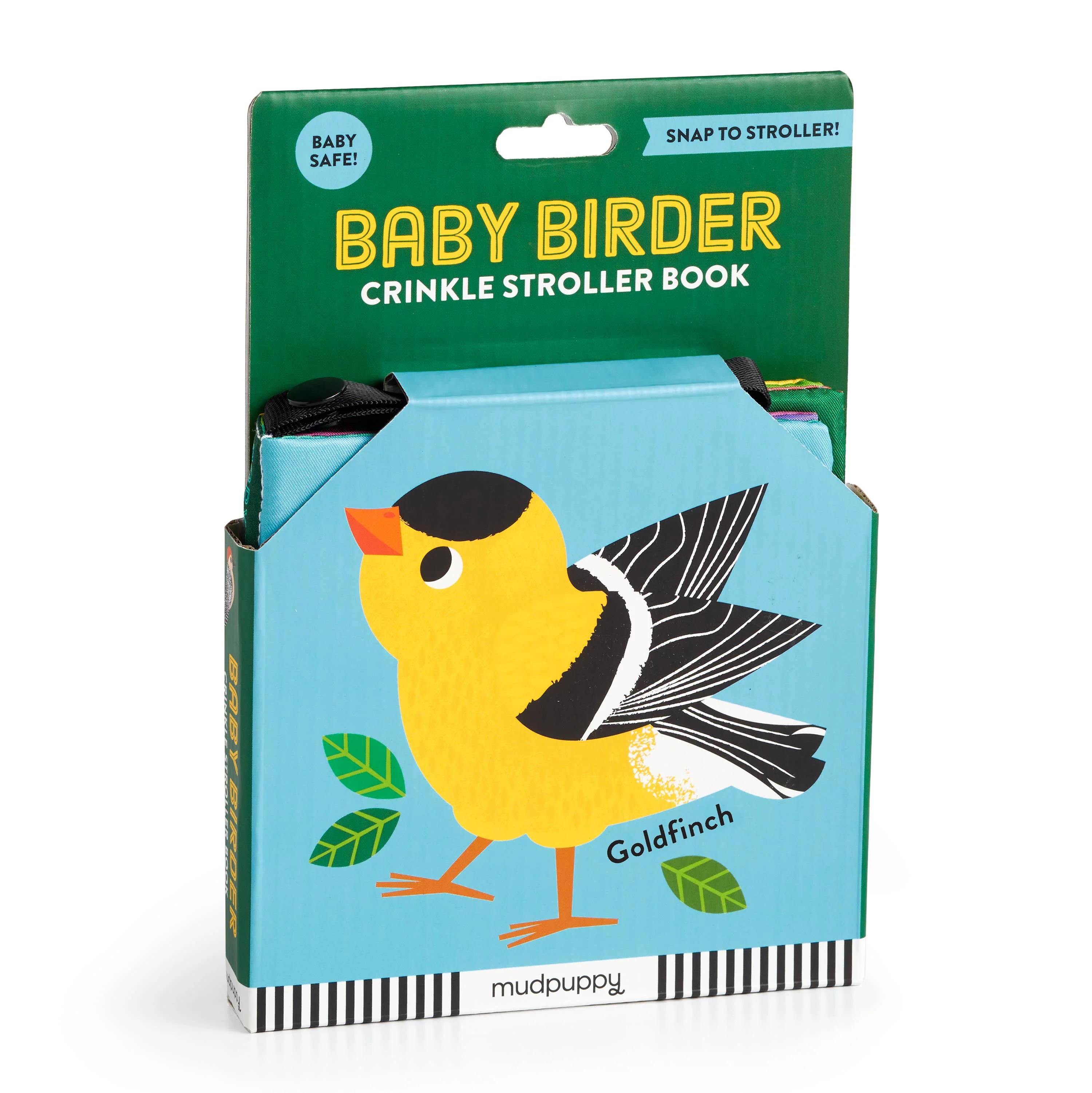 Baby Birder Crinkle Fabric Stroller Book - Image 3