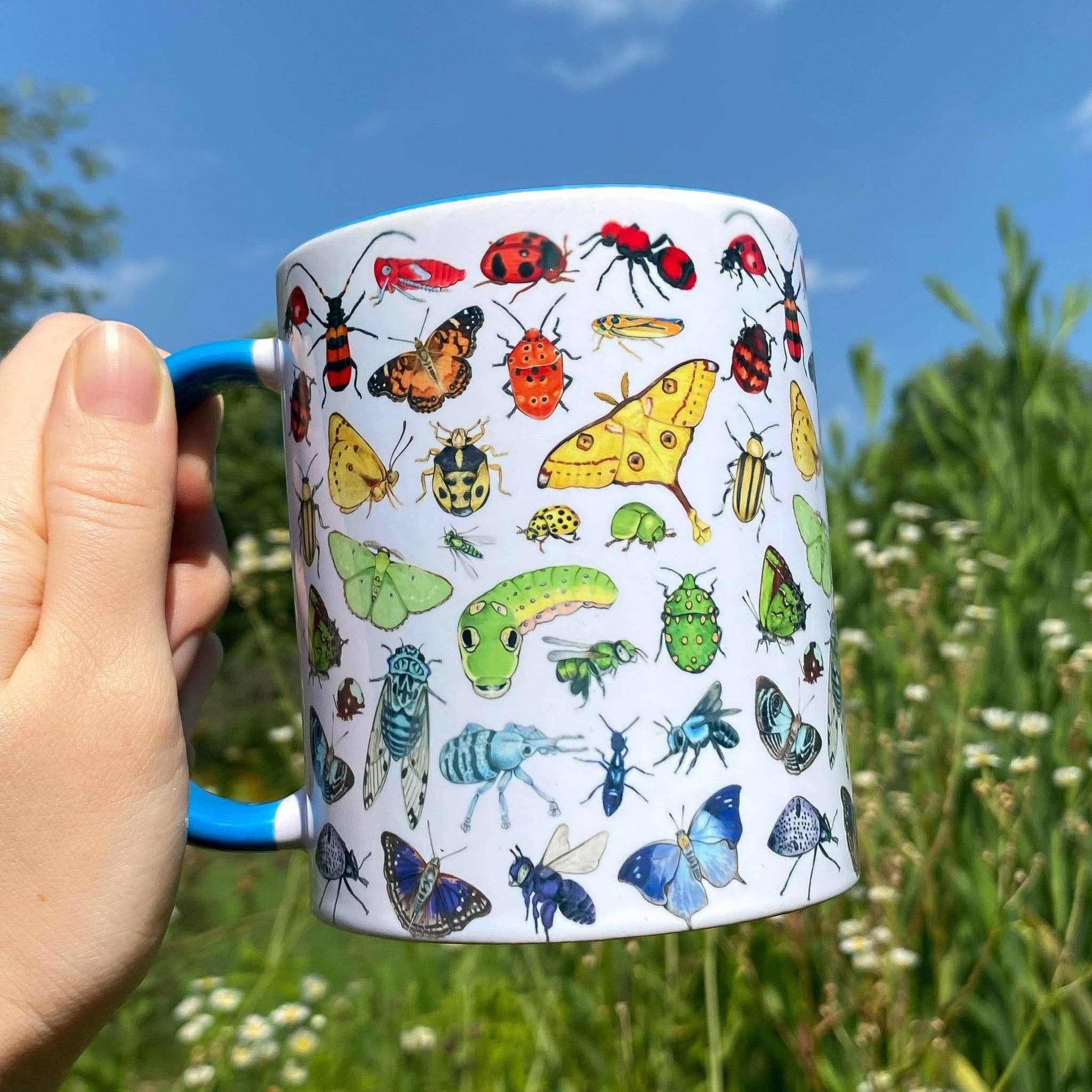 Rainbow Insects Pride Mug - Image 1
