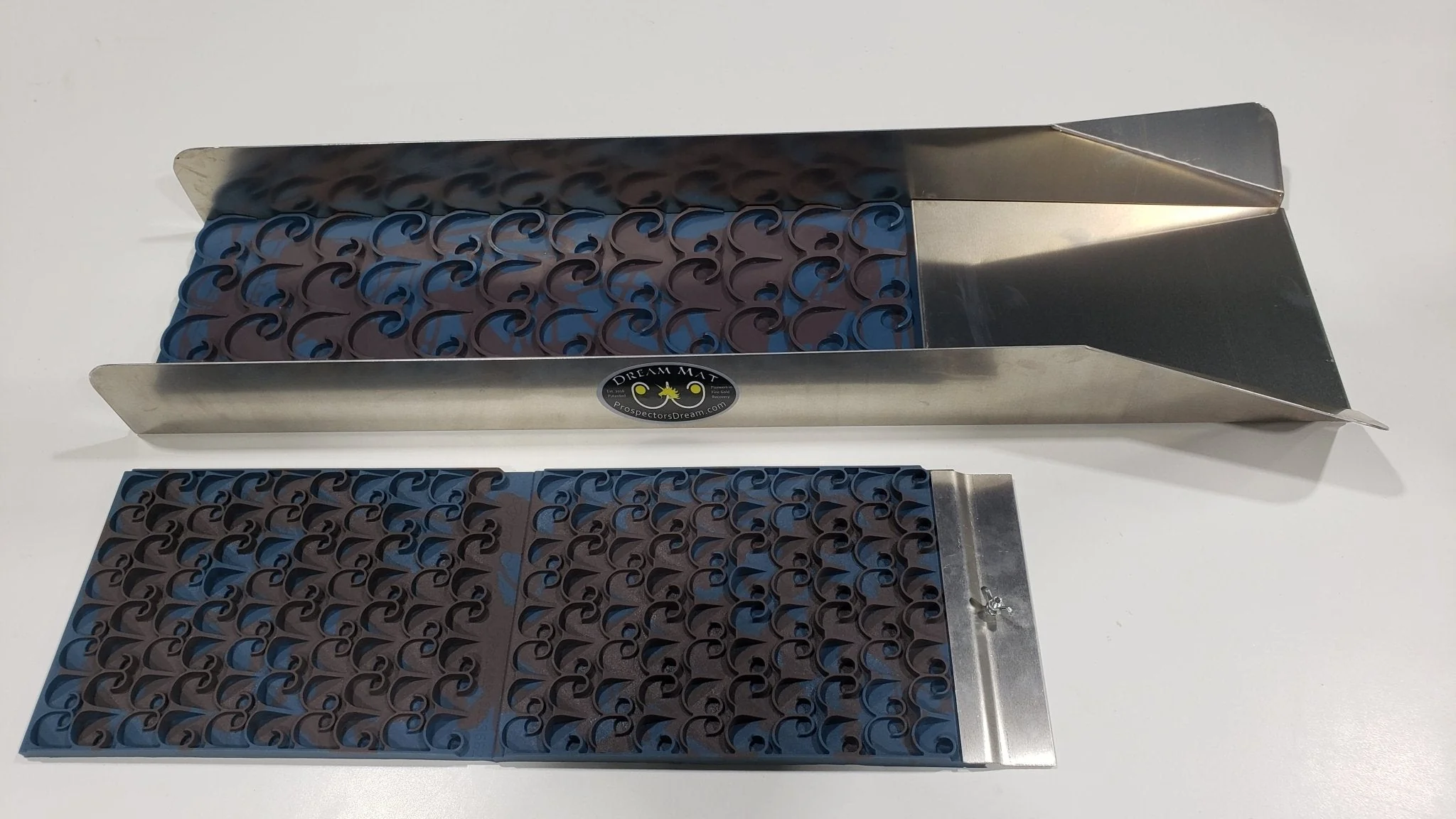 Prospectors Dream 8" X 35" Sluice Box with Mini/Vortex Dream Mat Kit - Big Foot Series - Image 3