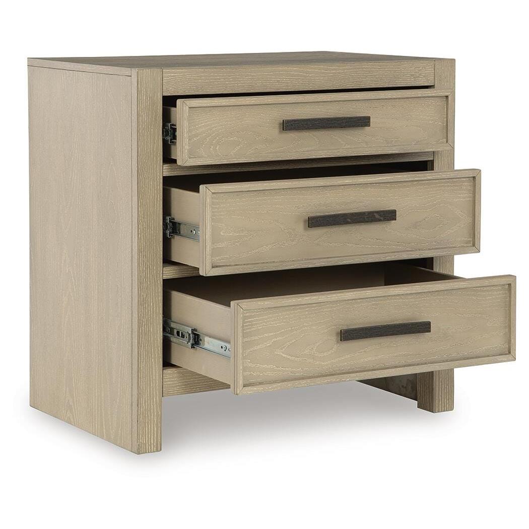 Signature Design by Ashley Calmoro B602-93 Three Drawer Night Stand - Image 3