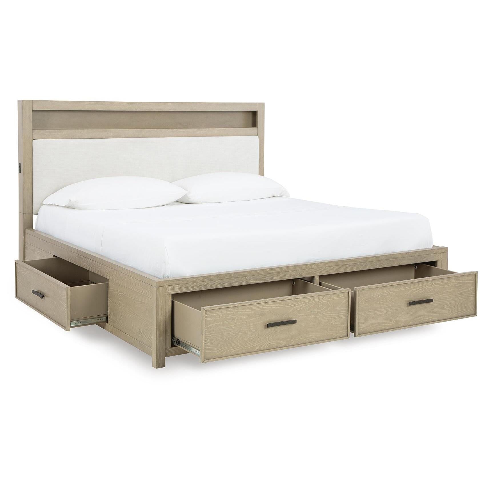Signature Design by Ashley Calmoro B602B9 California King Bookcase Bed - Image 2