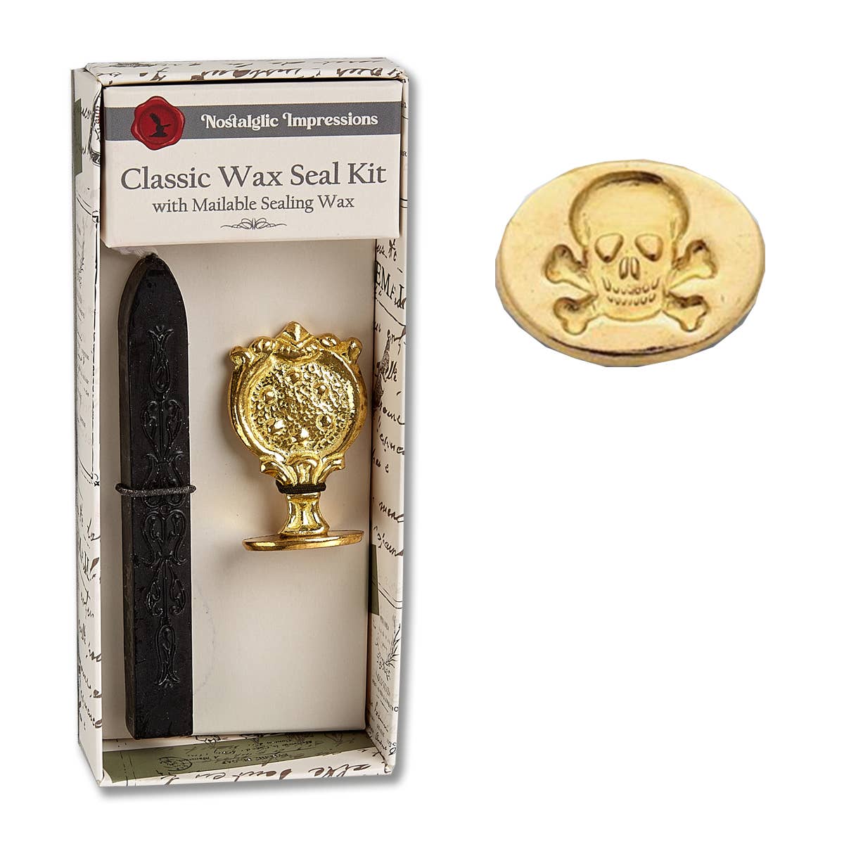 Florentine Brass Stamp  Wax Seal Kits-popular symbols - Image 3