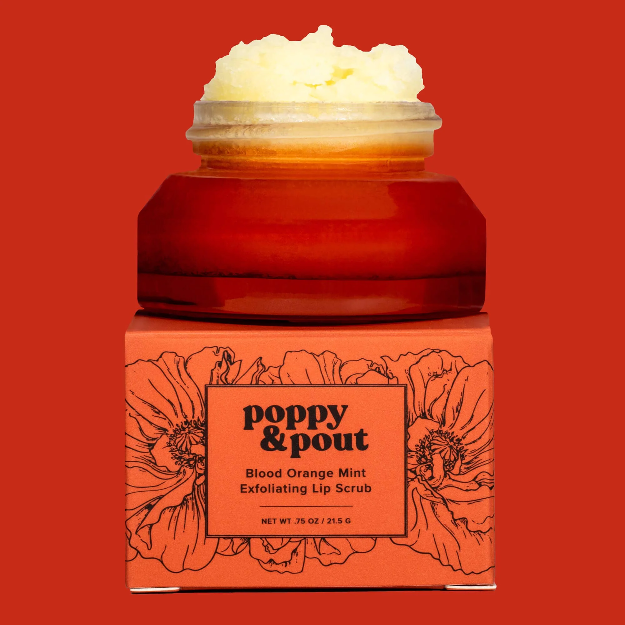 Lip Scrub, Blood Orange Mint - Image 1