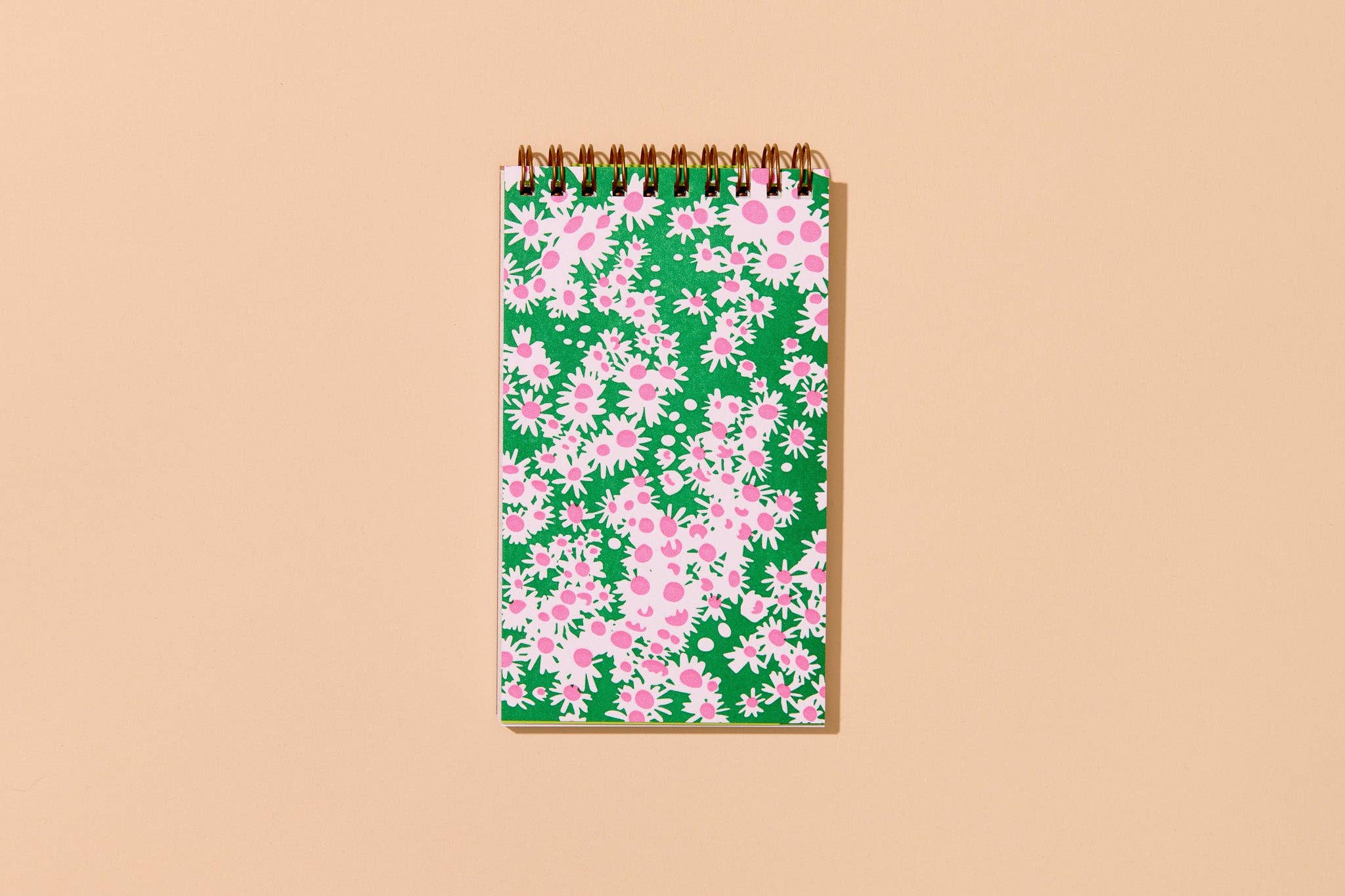 Aster Wildflower Letterpress Spiral Pocket Size Notebook - Image 2