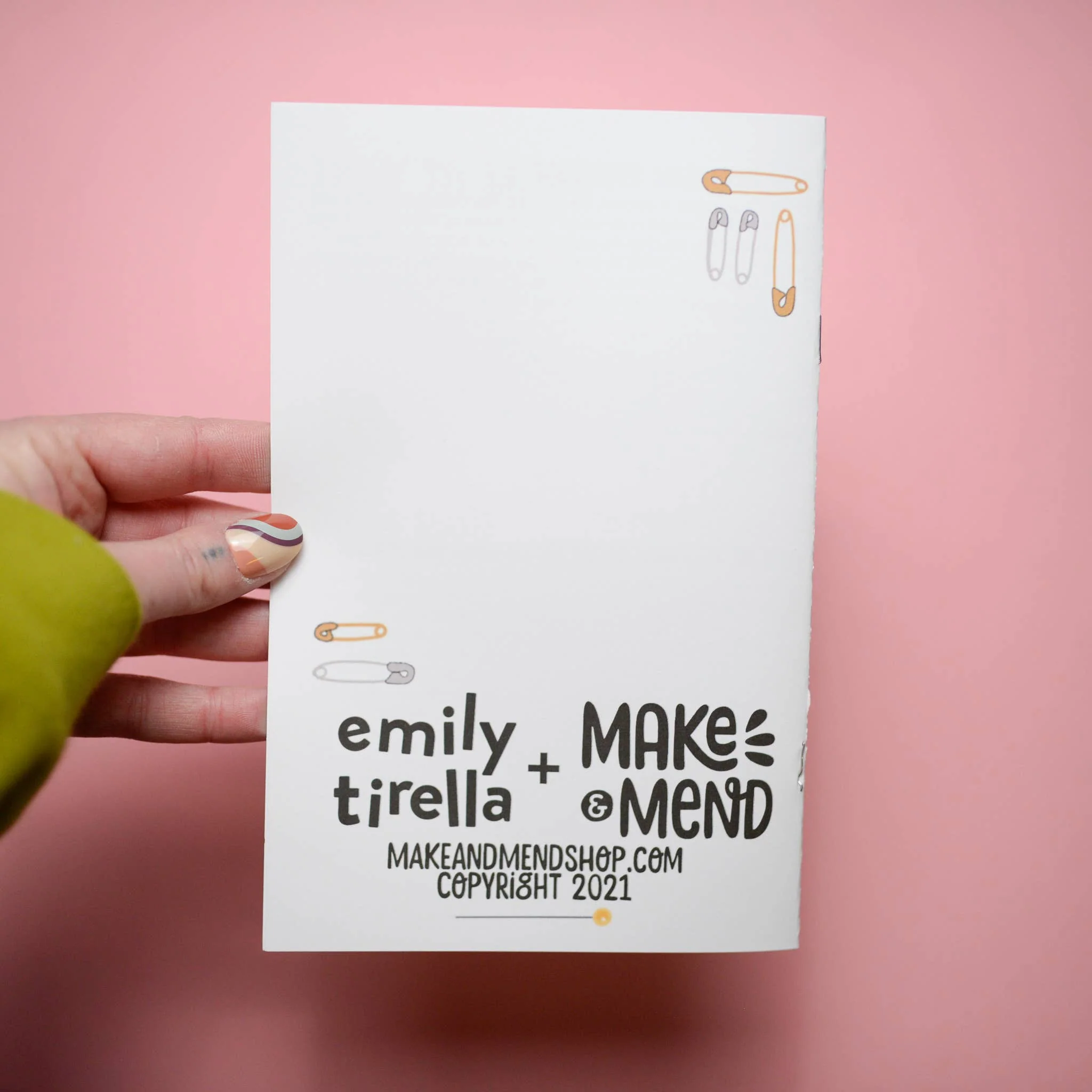 'Mend  + Repair Your Clothing by Hand' Zine - Image 2