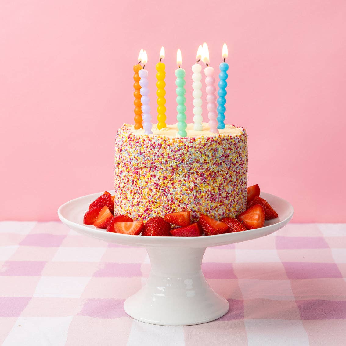 Bobble Birthday Candles - 8 Pack | Cake Candle | - Image 2