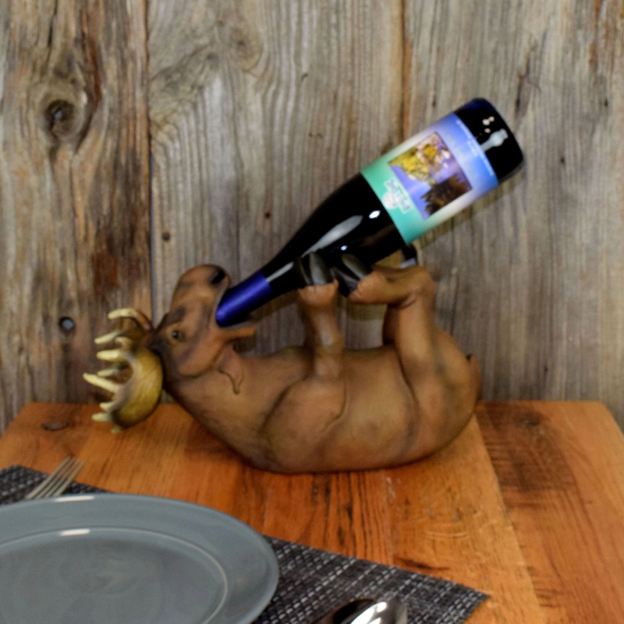 Wine Bottle Holder-Moose - Image 3
